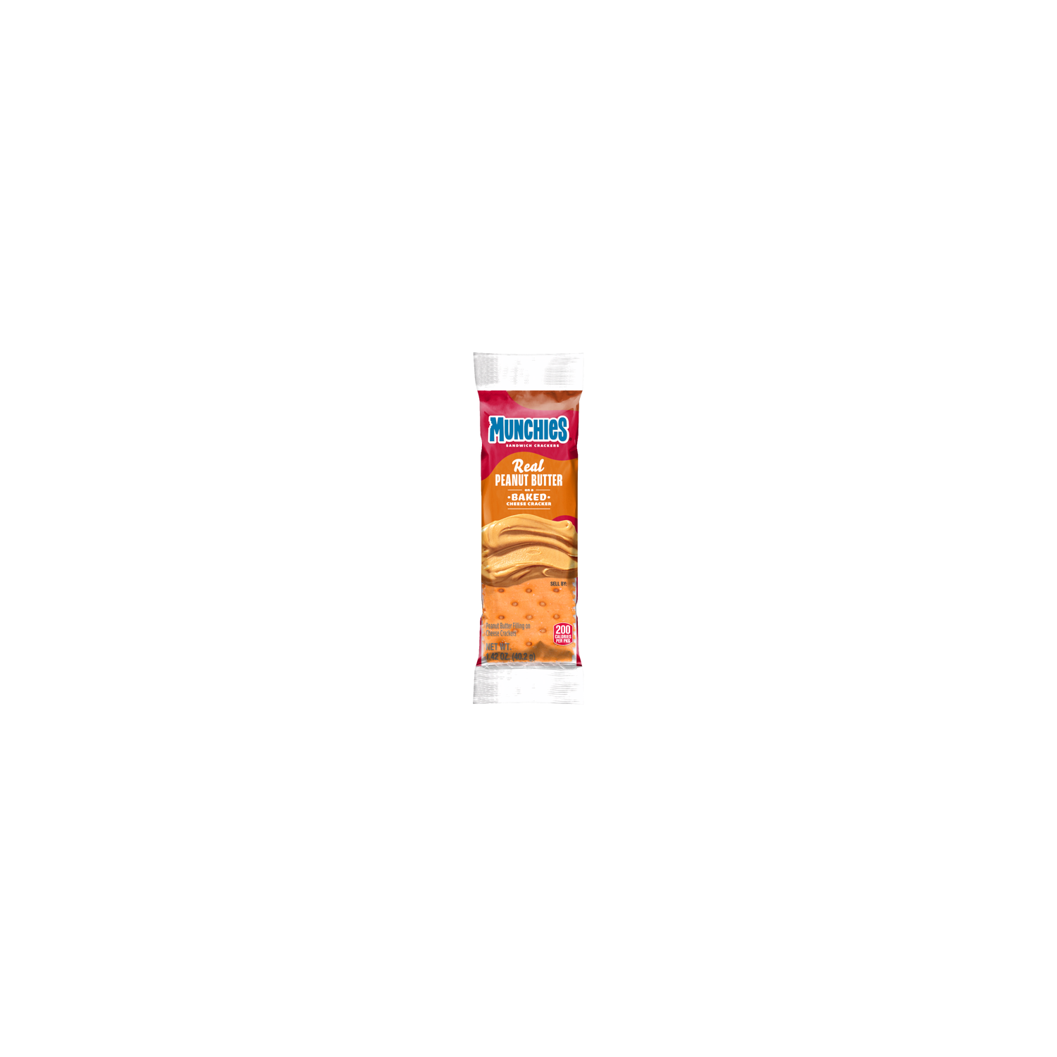 Munchies Baked Sandwich Crackers Peanut Butter - 1.42 Ounce Image 1 of 3