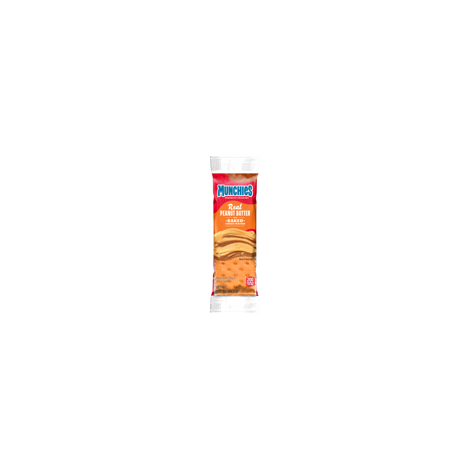 Munchies Baked Sandwich Crackers Peanut Butter - 1.42 Ounce Image 1 of 3