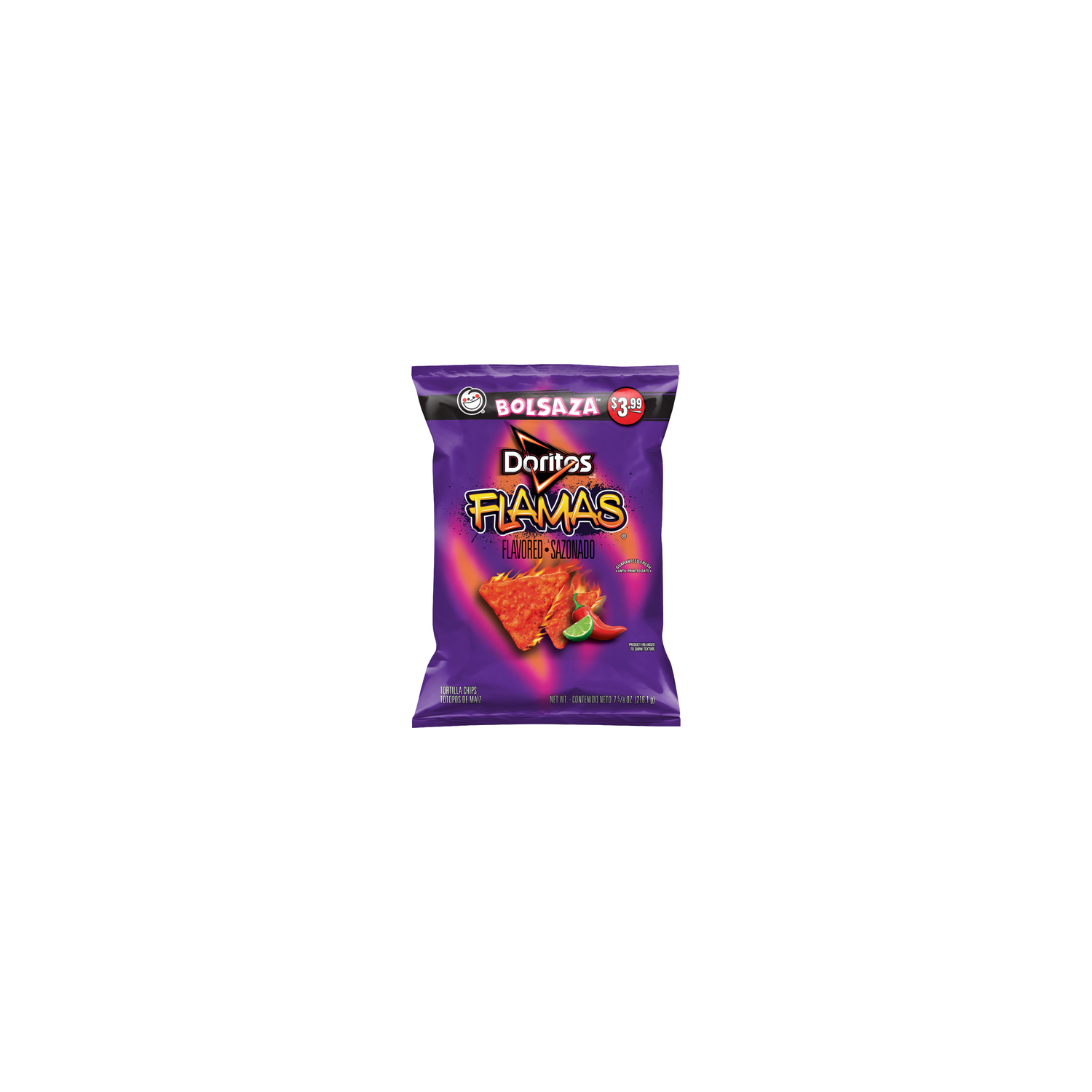 Doritos Flamas Flavored Tortilla Chips - 7.63 Ounce Image 1 of 3