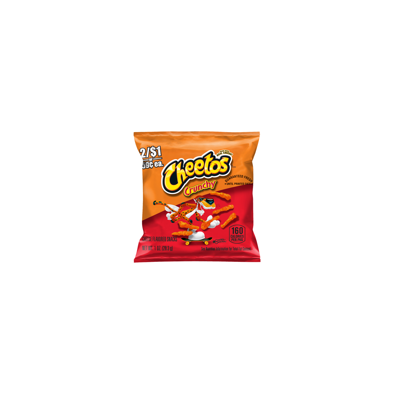 Cheetos Crunchy Cheese Flavored Snacks Regular - 1 Ounce Image 1 of 3