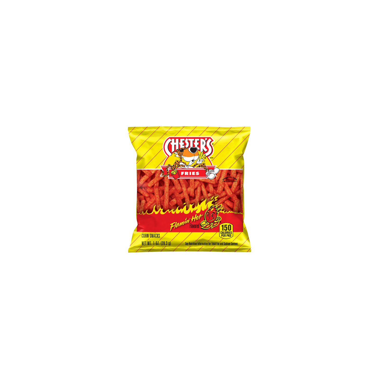 Chester's Fries Corn Snacks Flamin' Hot Flavored - 1 Ounce Image 1 of 3