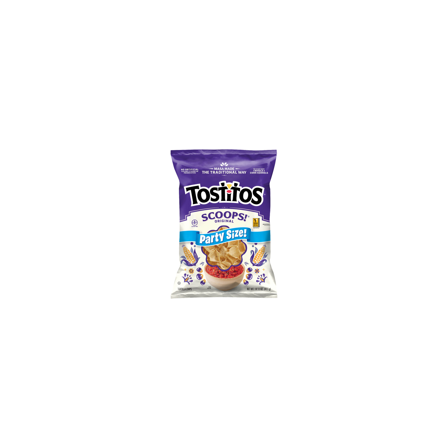 Tostitos Scoops! Party Size Tortilla Chips - 14.5 Ounce Image 1 of 3