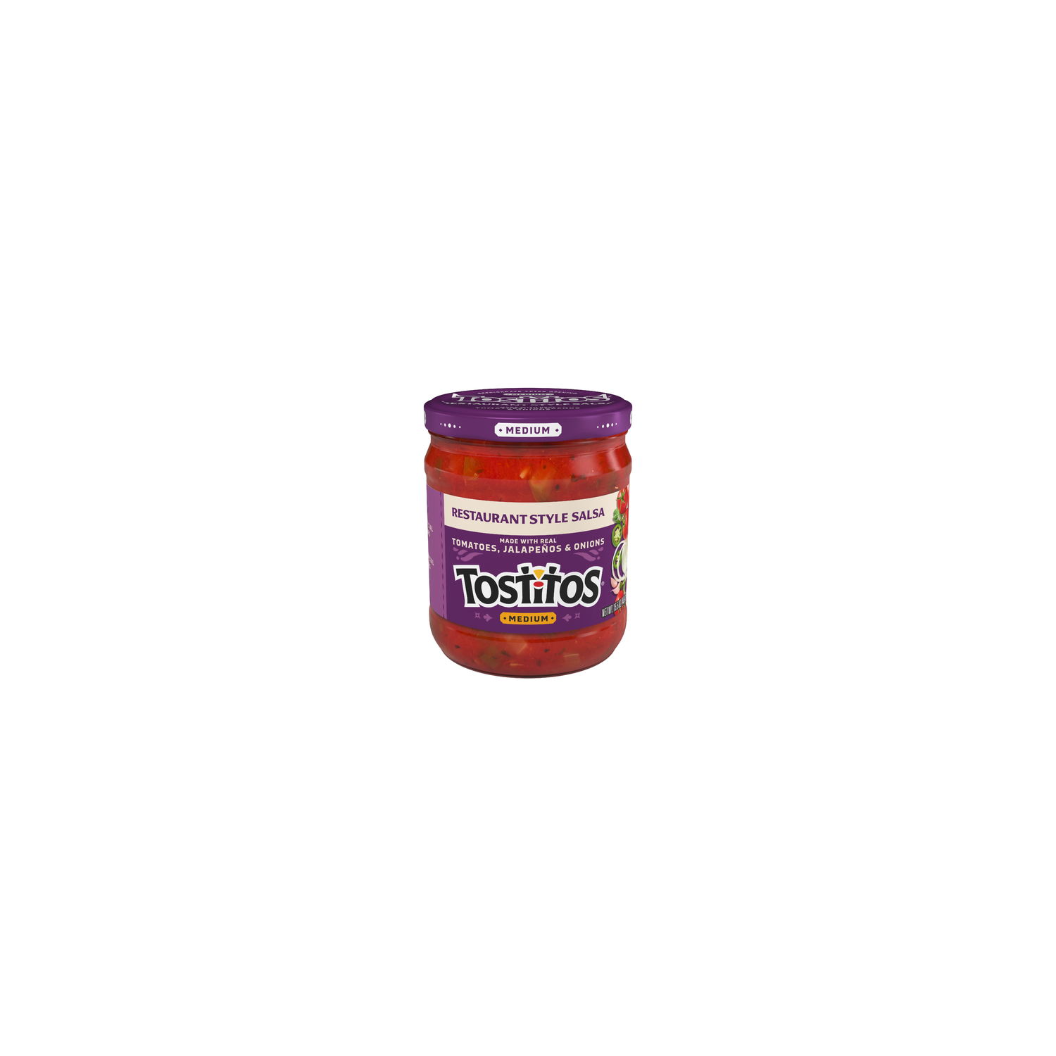 Tostitos Dip Restaurant Style Salsa Medium - 15.5 Ounce Image 1 of 3