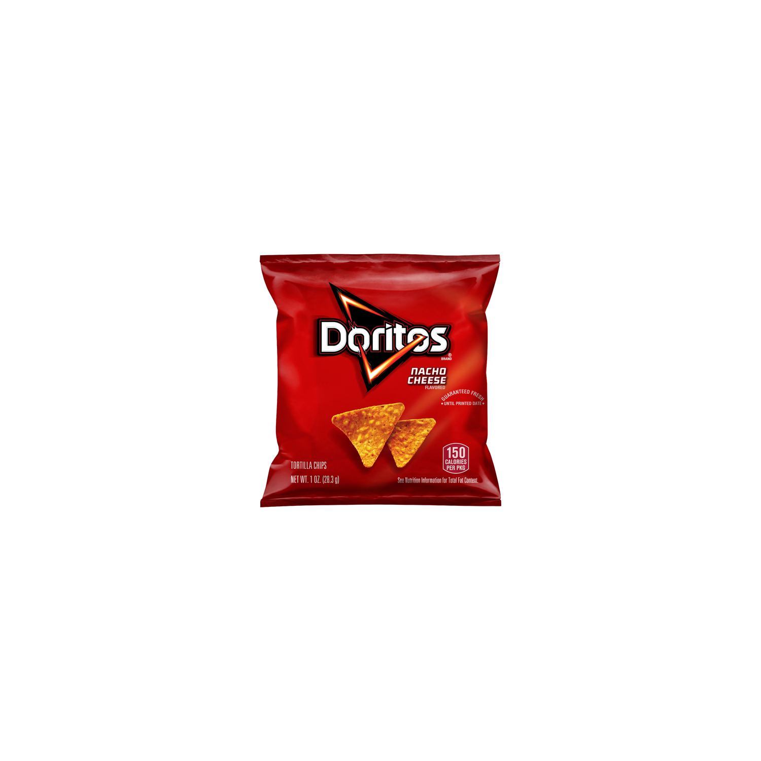 Doritos Tortilla Chips Nacho Cheese Flavored - 1 Ounce Image 1 of 3