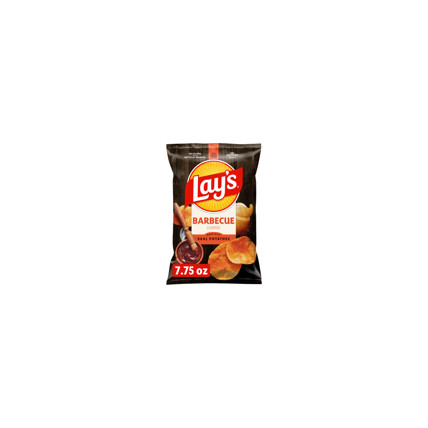 Lay's Barbecue Flavored Potato Chips - 7.75 Ounce Image 1 of 3