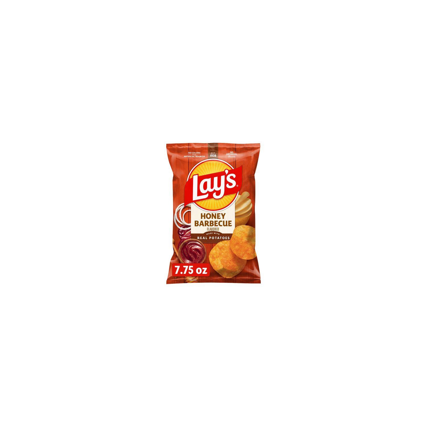 Lay's Honey Barbecue Flavored Potato Chips - 7.75 Ounce Image 1 of 3