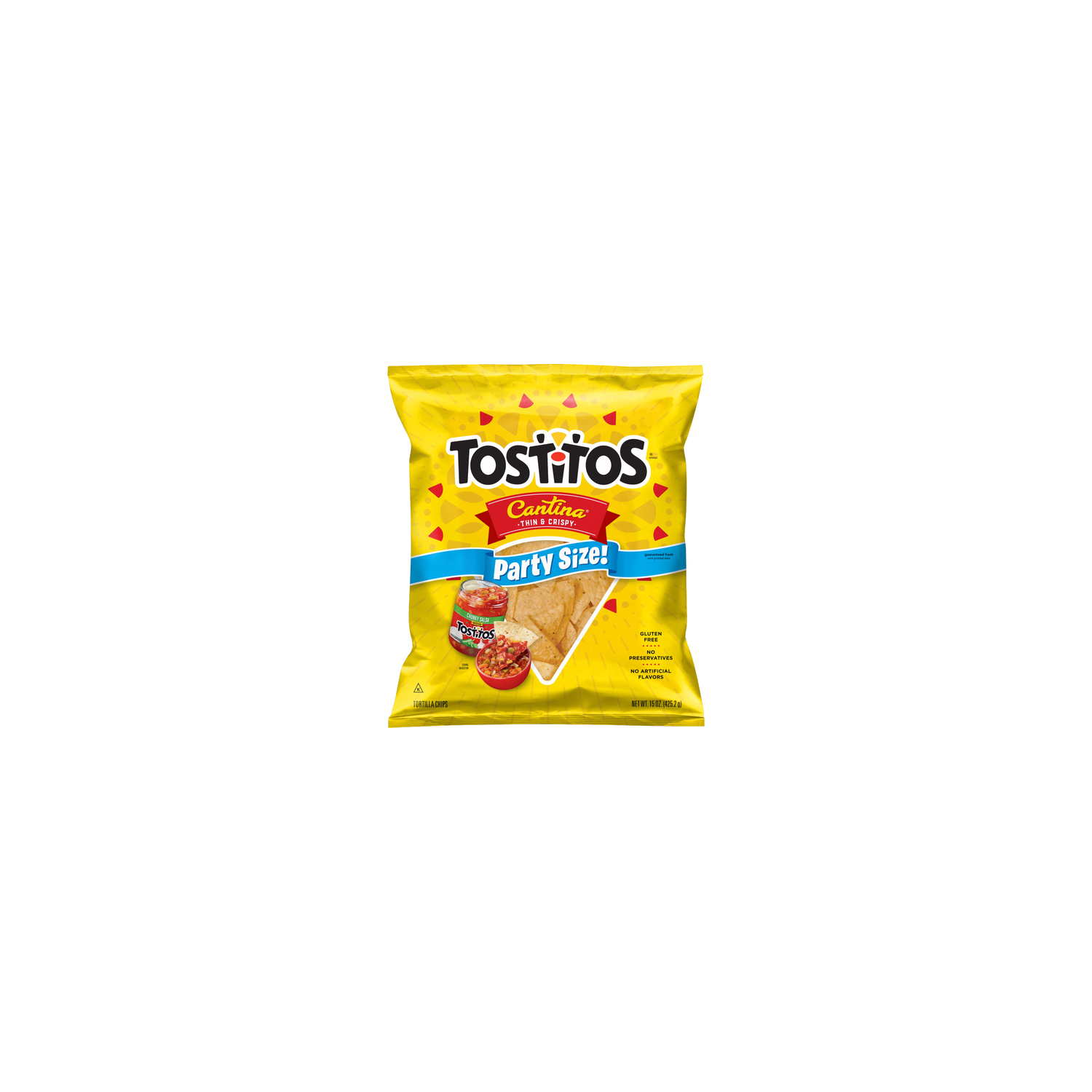 Tostitos Cantina Tortilla Chips Thin & Crispy - 15 Ounce Image 1 of 3