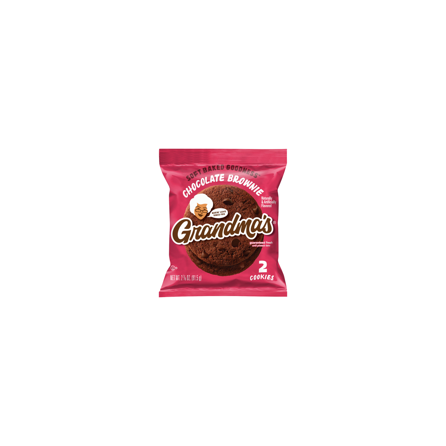 Grandma's Cookies Chocolate Brownie Cookies - 2.88 Ounce Image 1 of 3