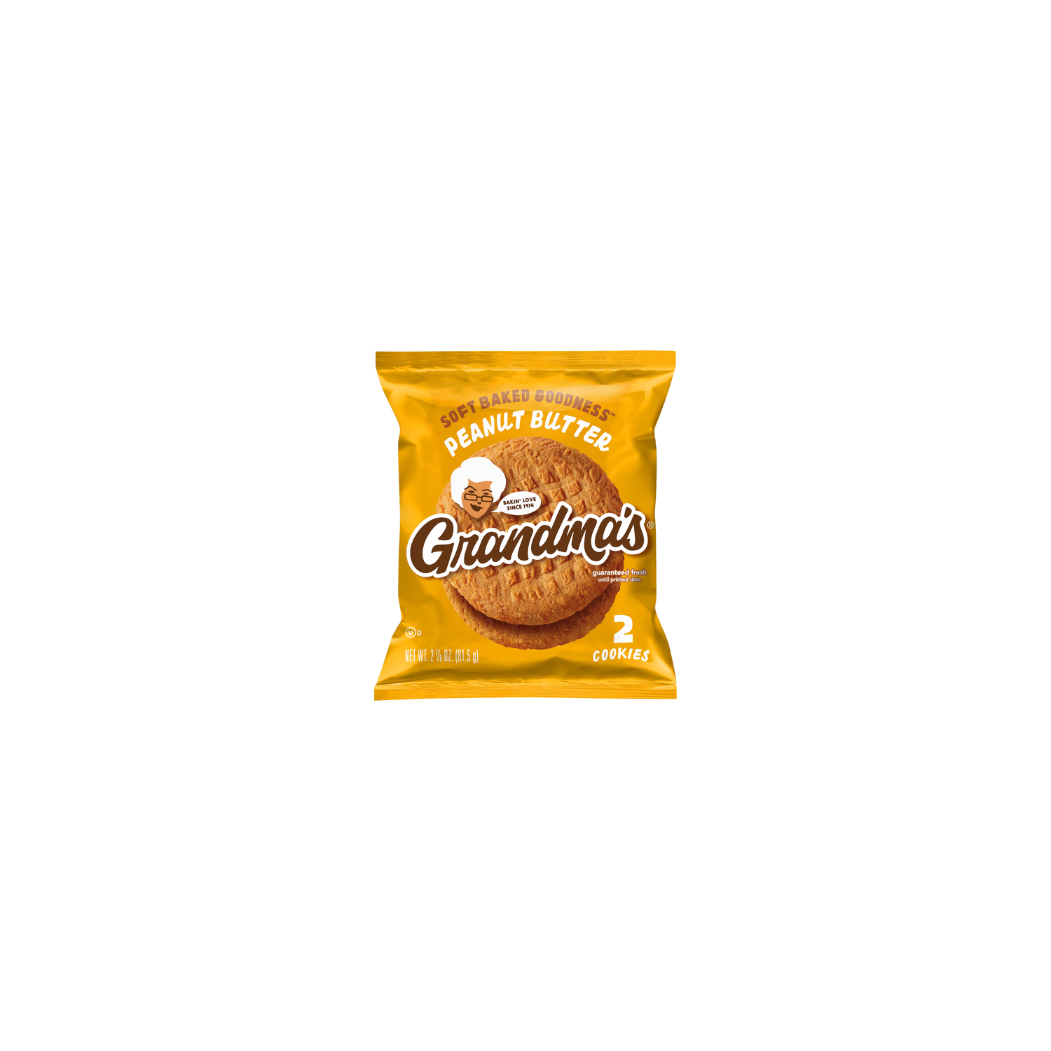 Grandma's Cookies Peanut Butter Cookies - 2.88 Ounce Image 1 of 3