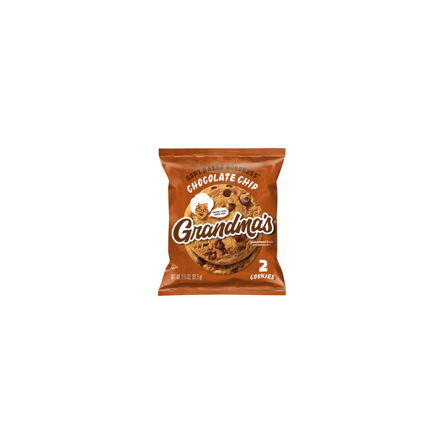 Grandma's Cookies Chocolate Chip Cookies - 2.88 Ounce Image 1 of 3