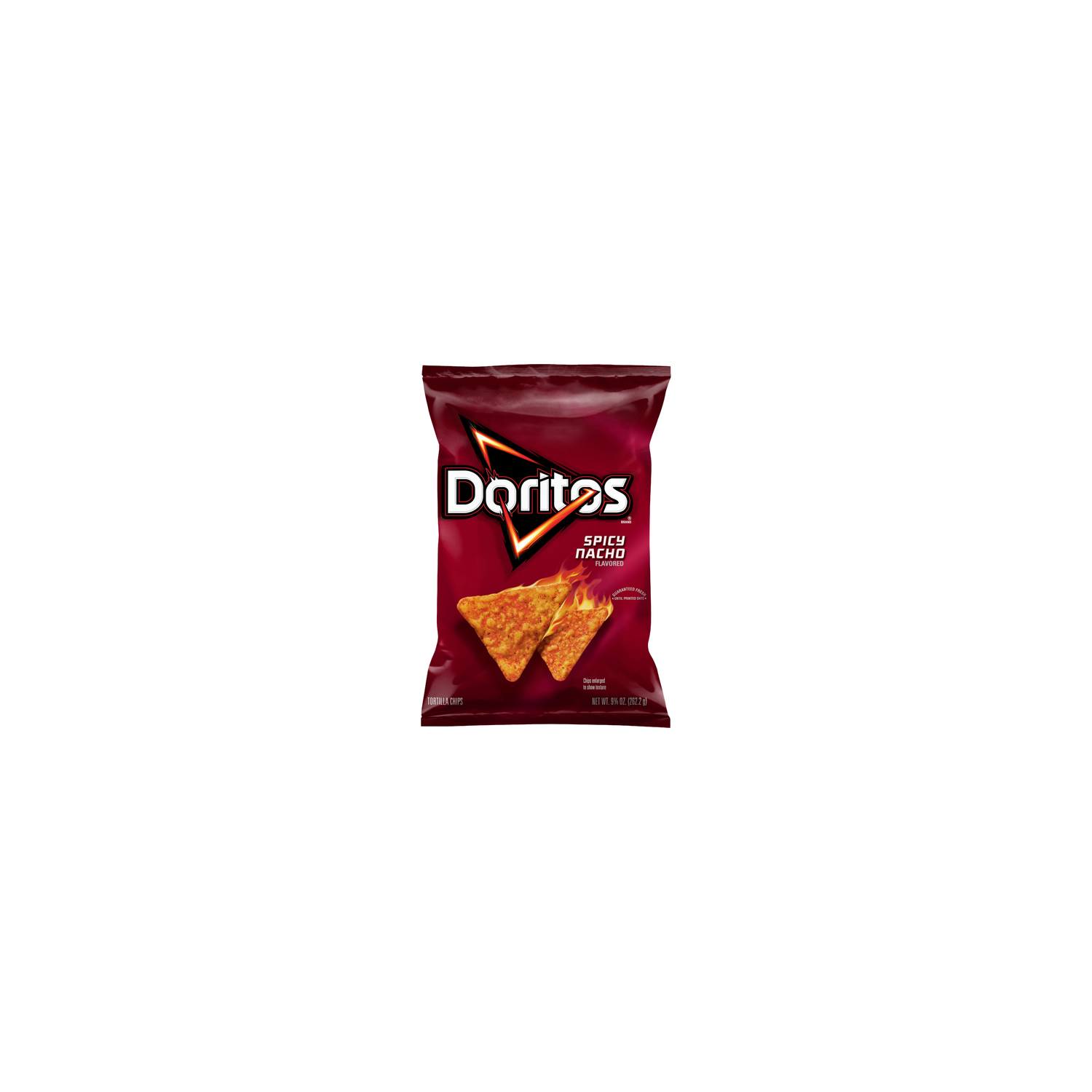 Doritos Spicy Nacho Flavored Tortilla Chips - 9.25 Ounce Image 1 of 3