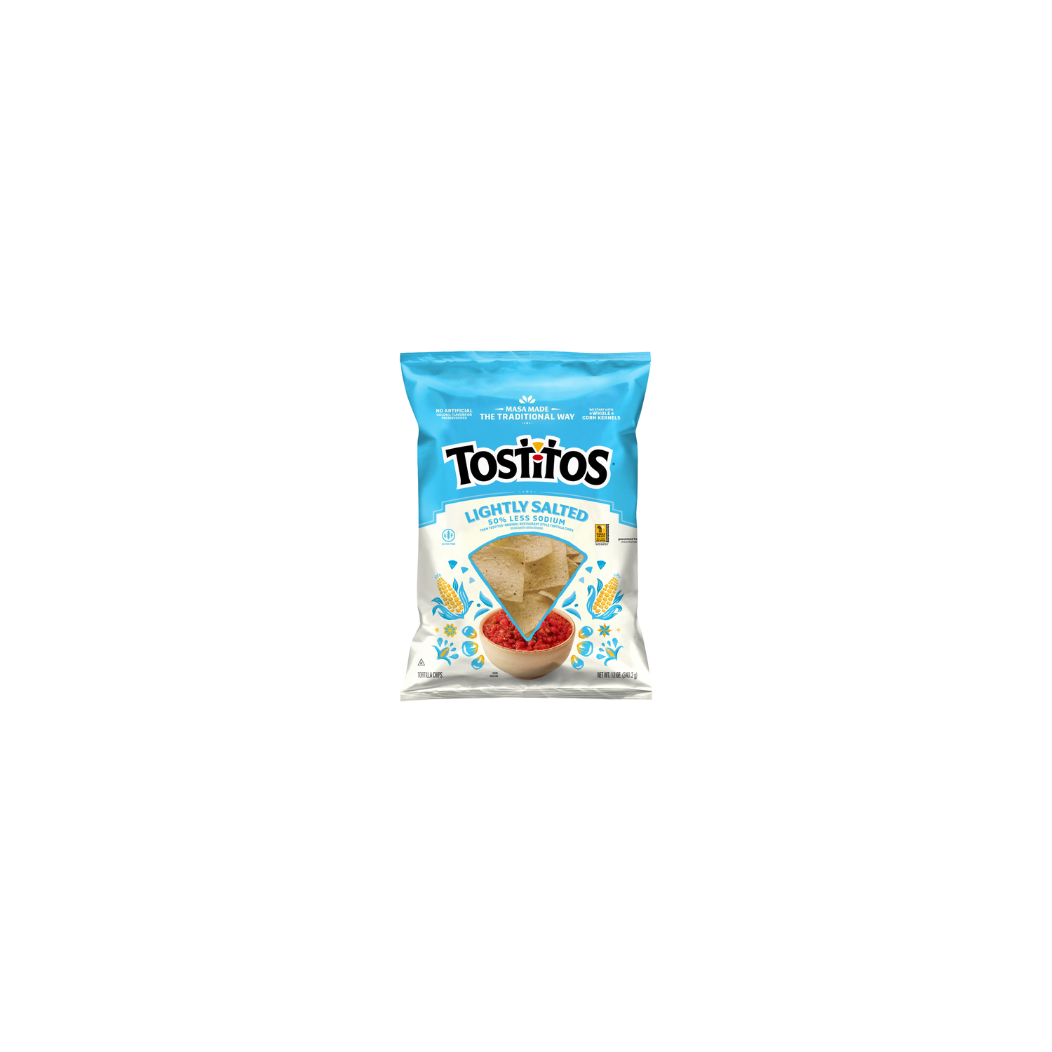 Tostitos Tortilla Chips Lightly Salted - 12 Ounce Image 1 of 3