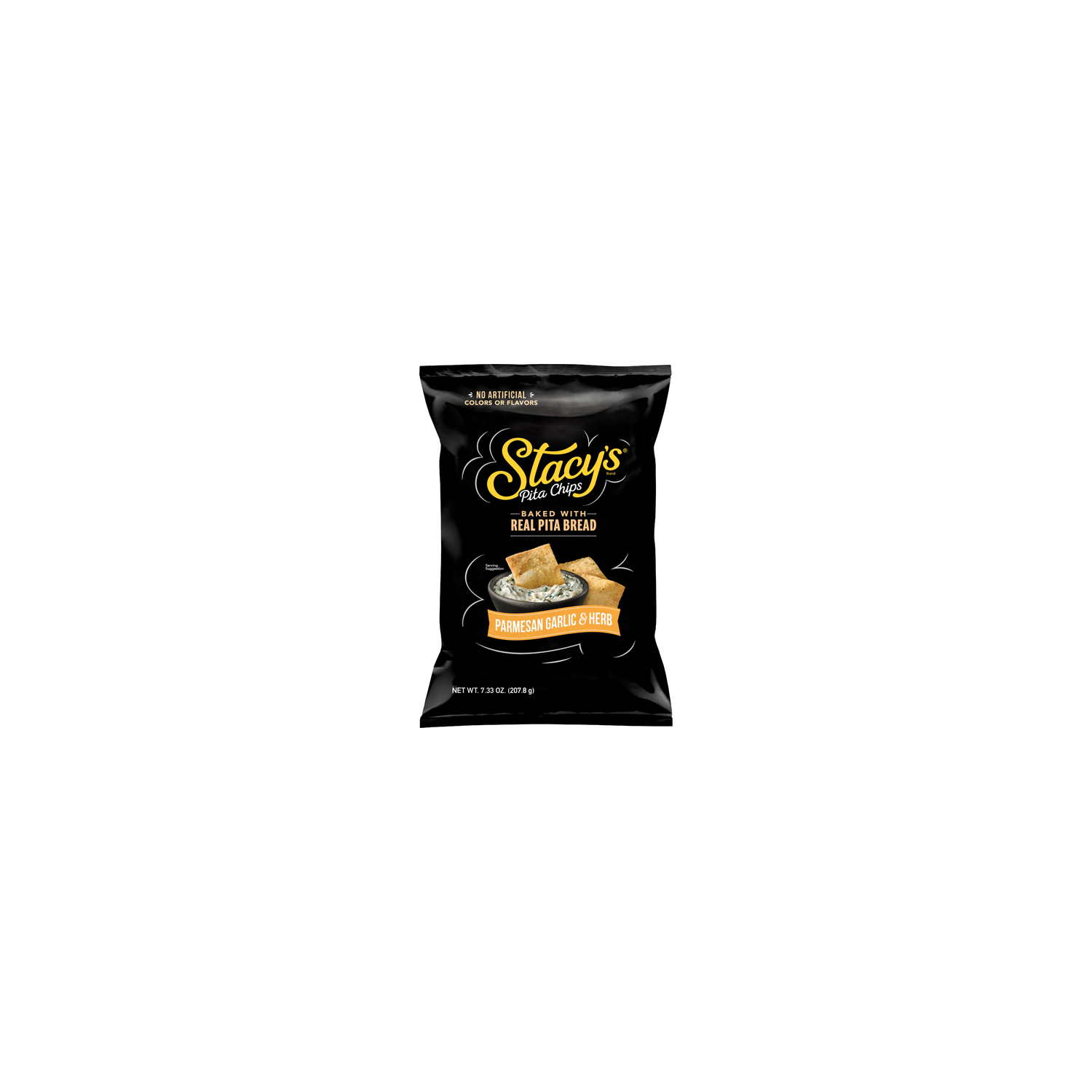 Stacy's Baked Pita Chips Parmesan Garlic & Herb - 7.33 Ounce Image 1 of 3