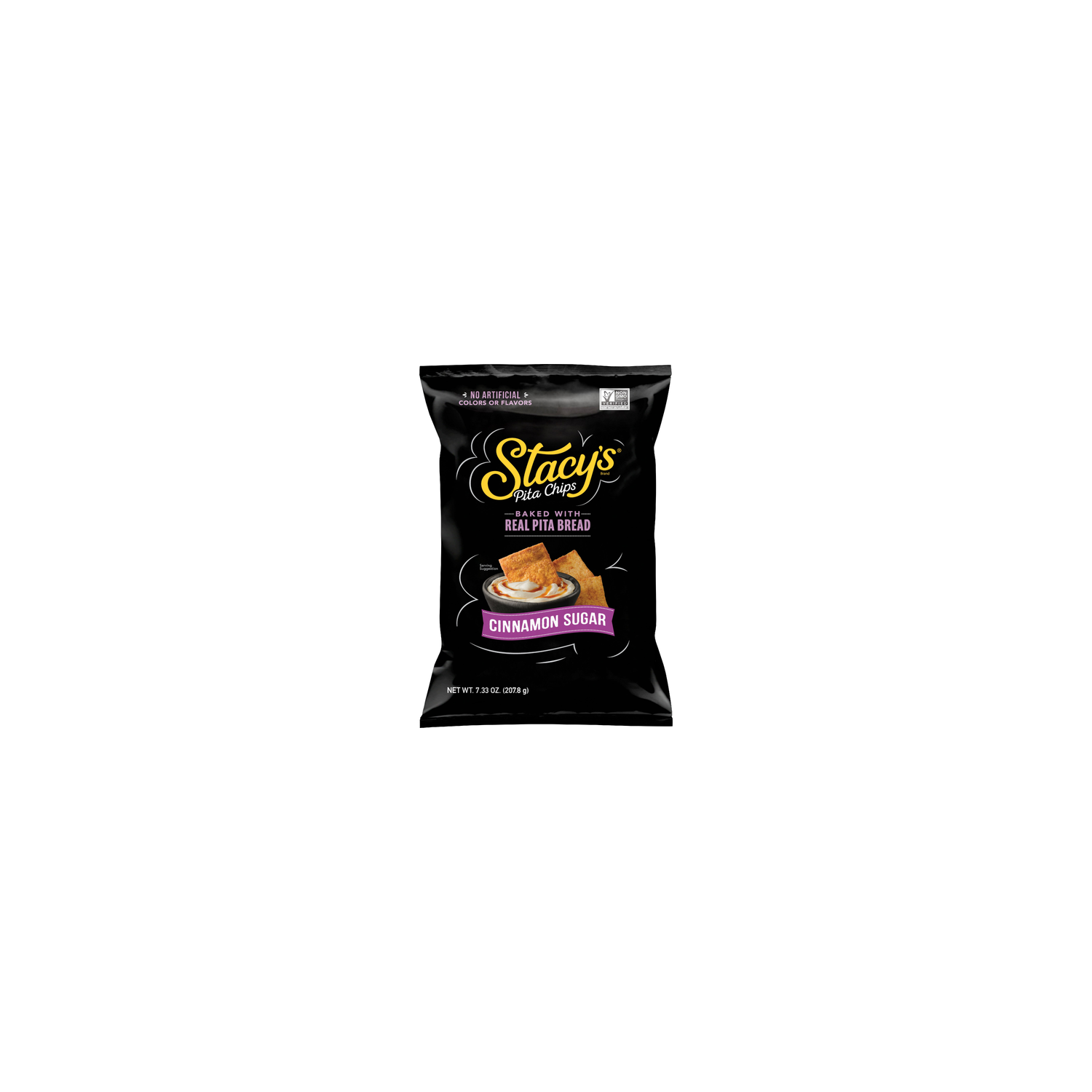 Stacy's Baked Pita Chips Cinnamon Sugar - 7.33 Ounce Image 1 of 3