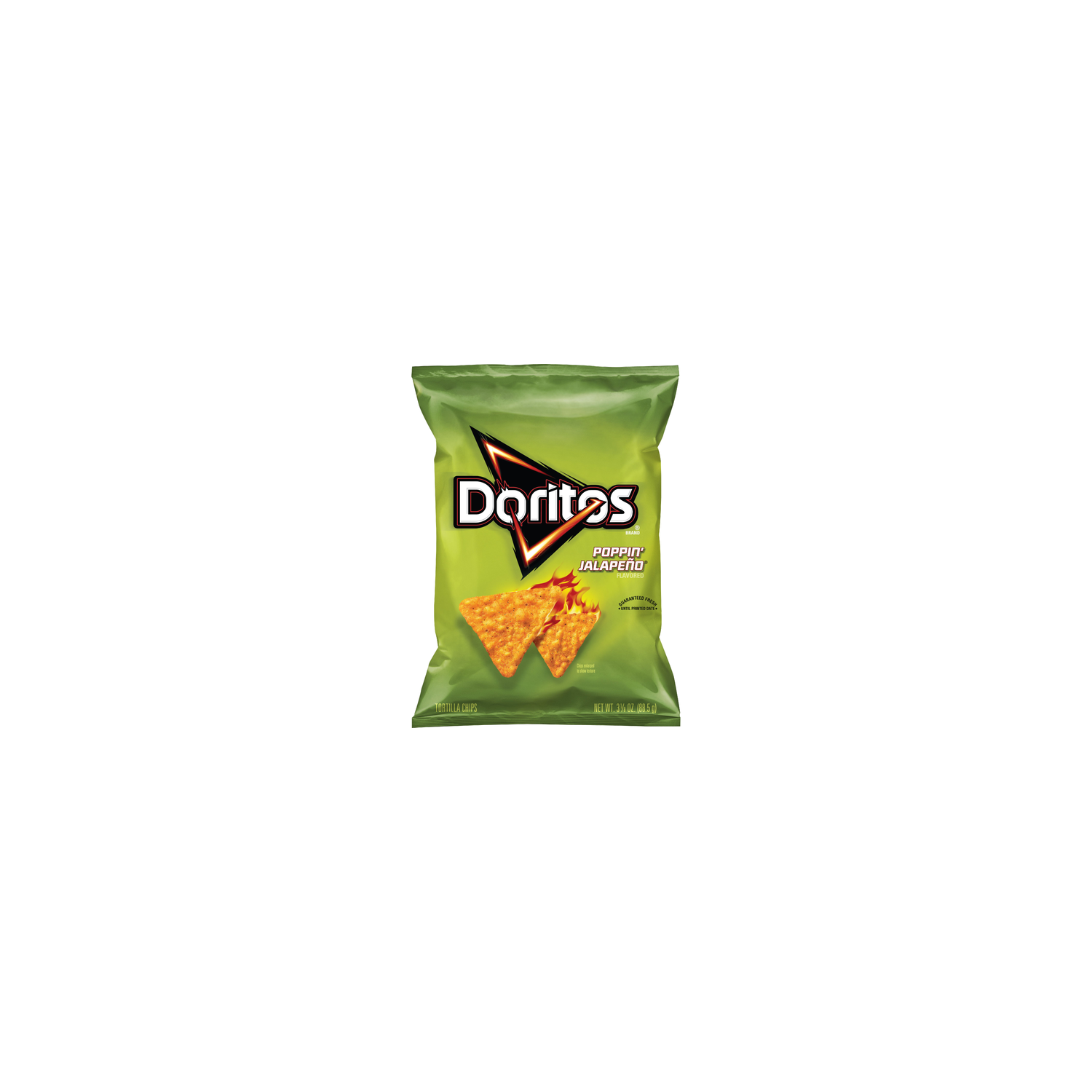 Doritos Poppin' Jalapeno Flavored Potato Chips - 3.13 Ounce Image 1 of 3