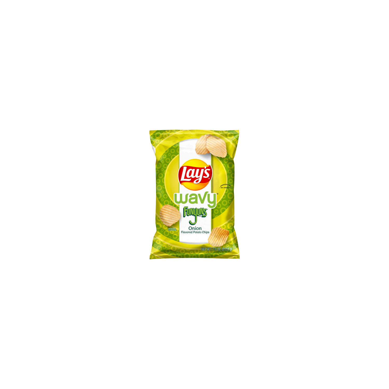 Lay's Wavy Funyuns Onion Flavored Potato Chips - 7.5 Ounce Image 1 of 3