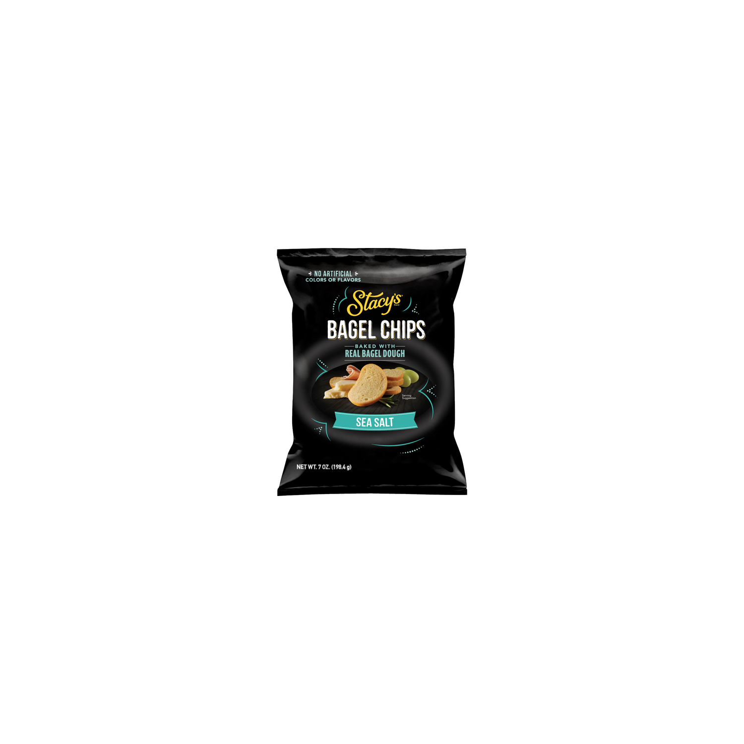 Stacy's Baked Bagel Chips Sea Salt - 7 Ounce Image 1 of 3