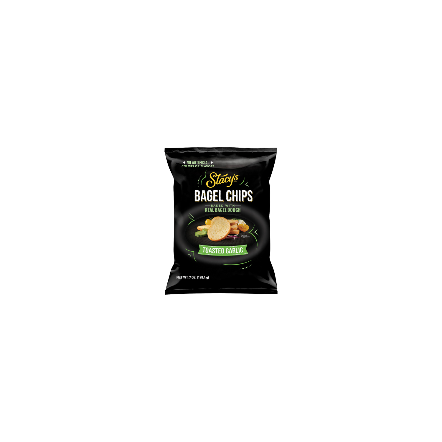 Stacy's Baked Bagel Chips Toasted Garlic - 7 Ounce Image 1 of 3
