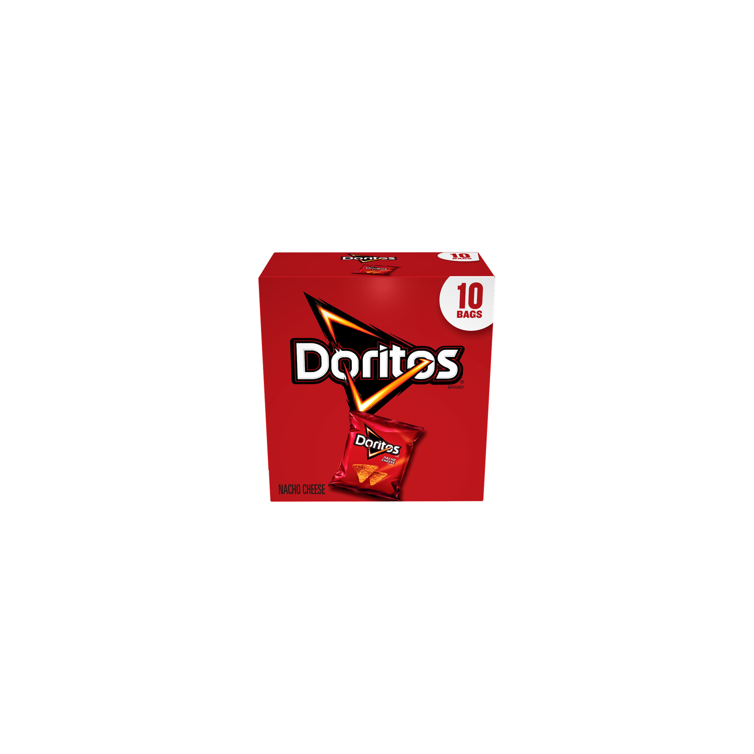 Doritos Tortilla Chips Nacho Cheese Flavored - 10 Ounce Image 1 of 3