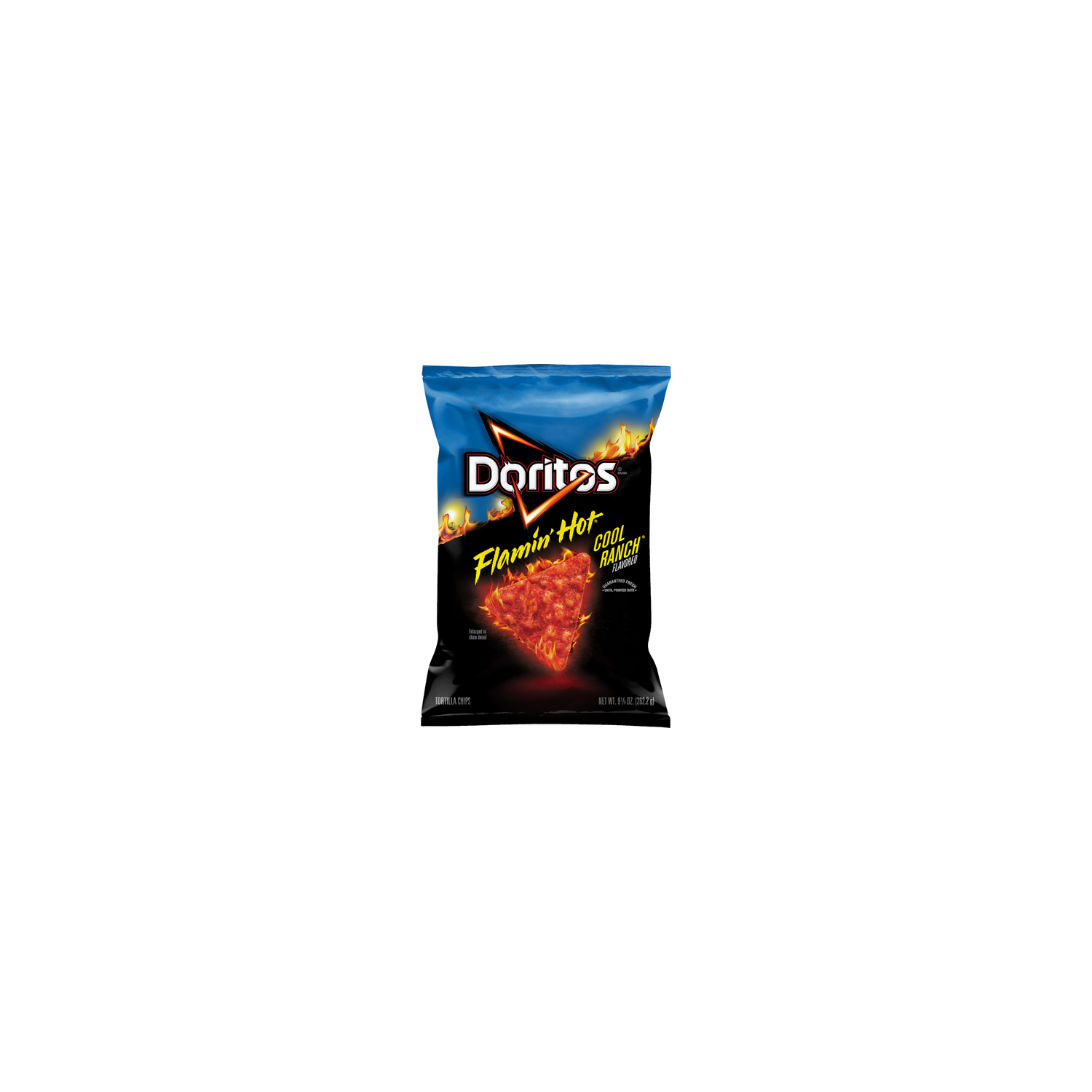 Doritos Flamin' Hot Cool Ranch Flavored Tortilla Chips - 9.25 Ounce Image 1 of 3