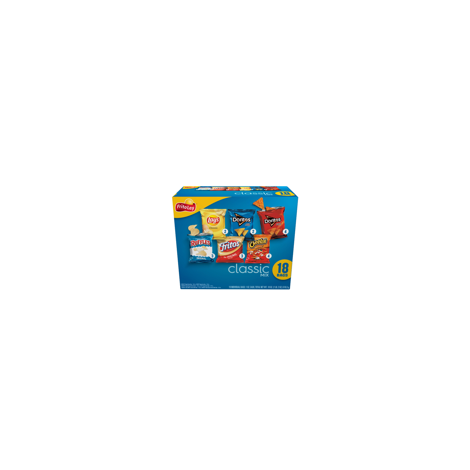Frito Lay Snacks Classic Mix Variety Pack - 18 Ounce Image 1 of 3