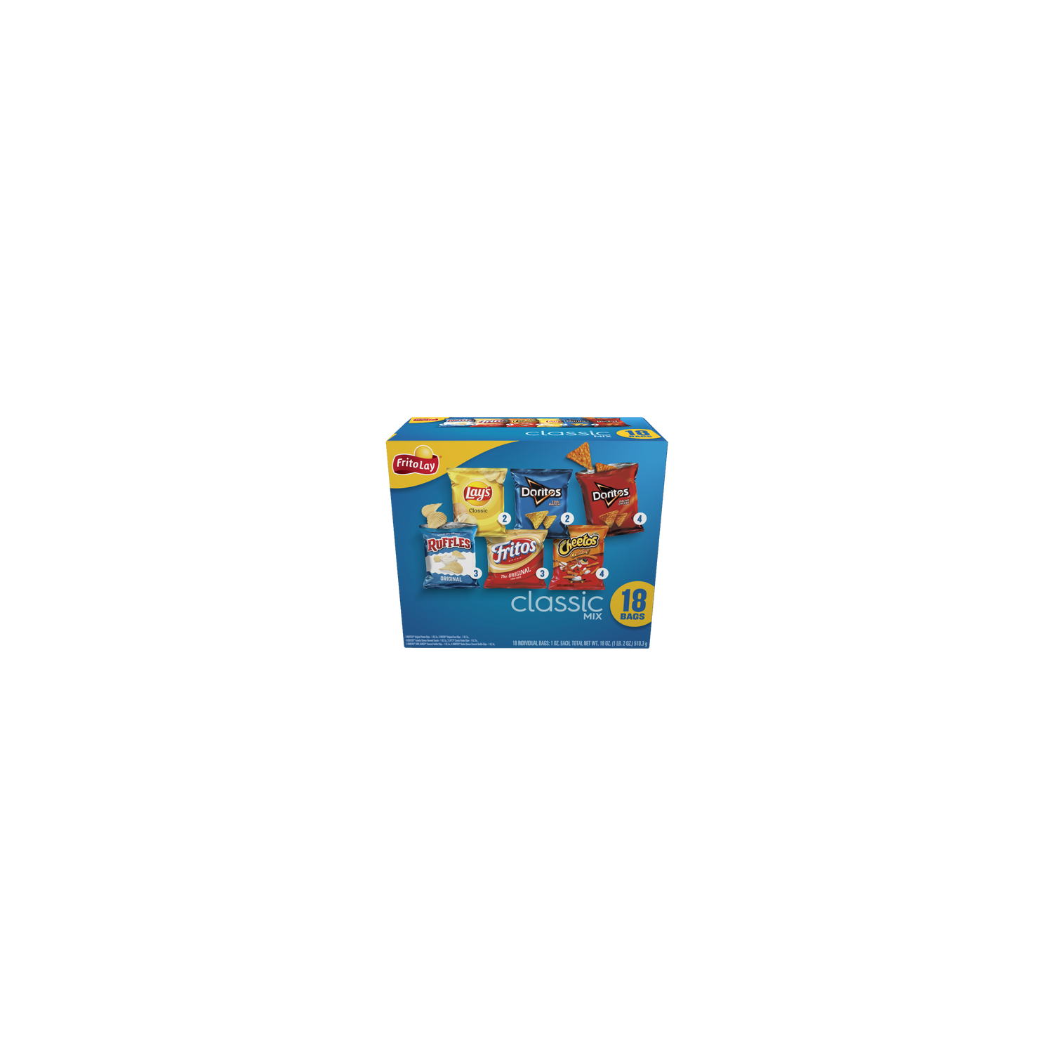 Frito Lay Snacks Classic Mix Variety Pack - 18 Ounce Image 1 of 3