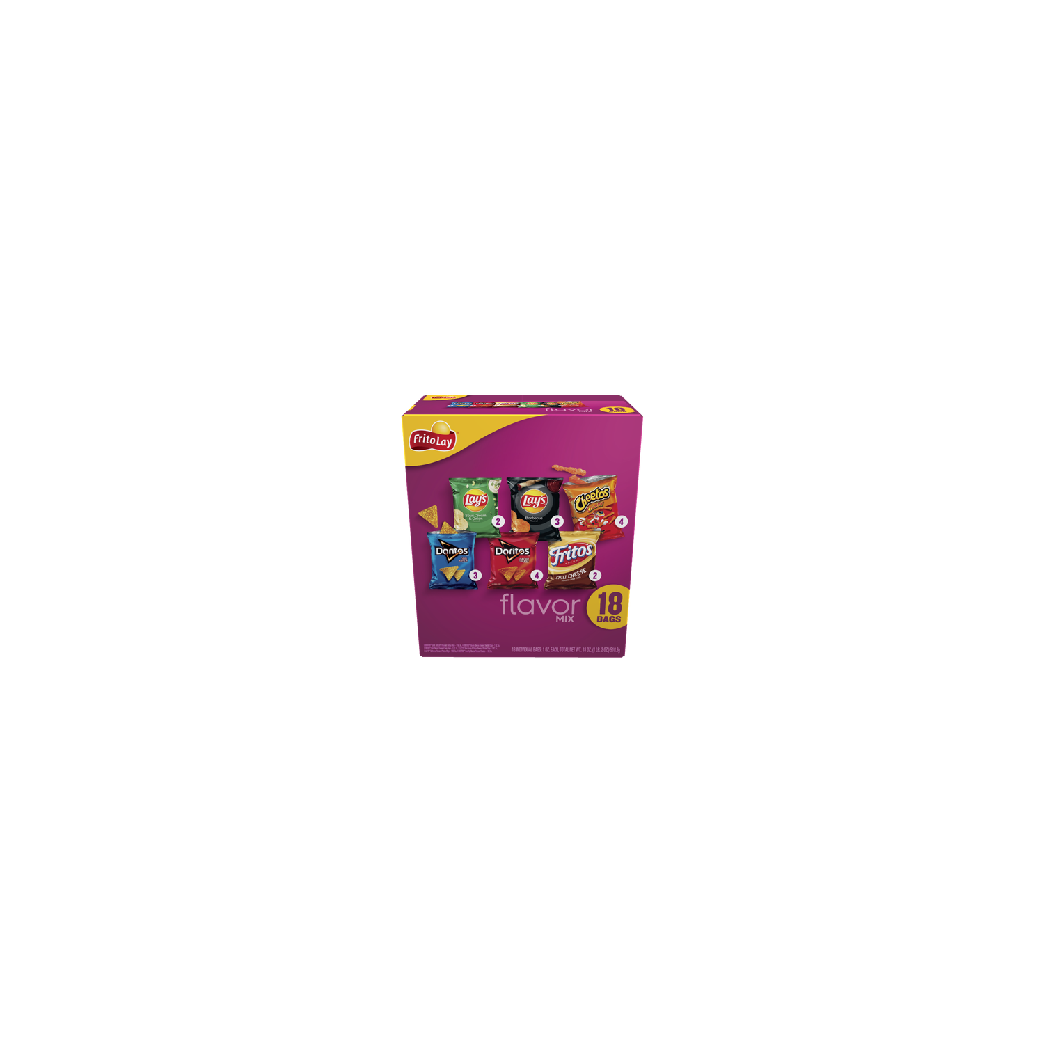 Frito Lay Snacks Flavor Mix Variety Pack - 18 Ounce Image 1 of 3