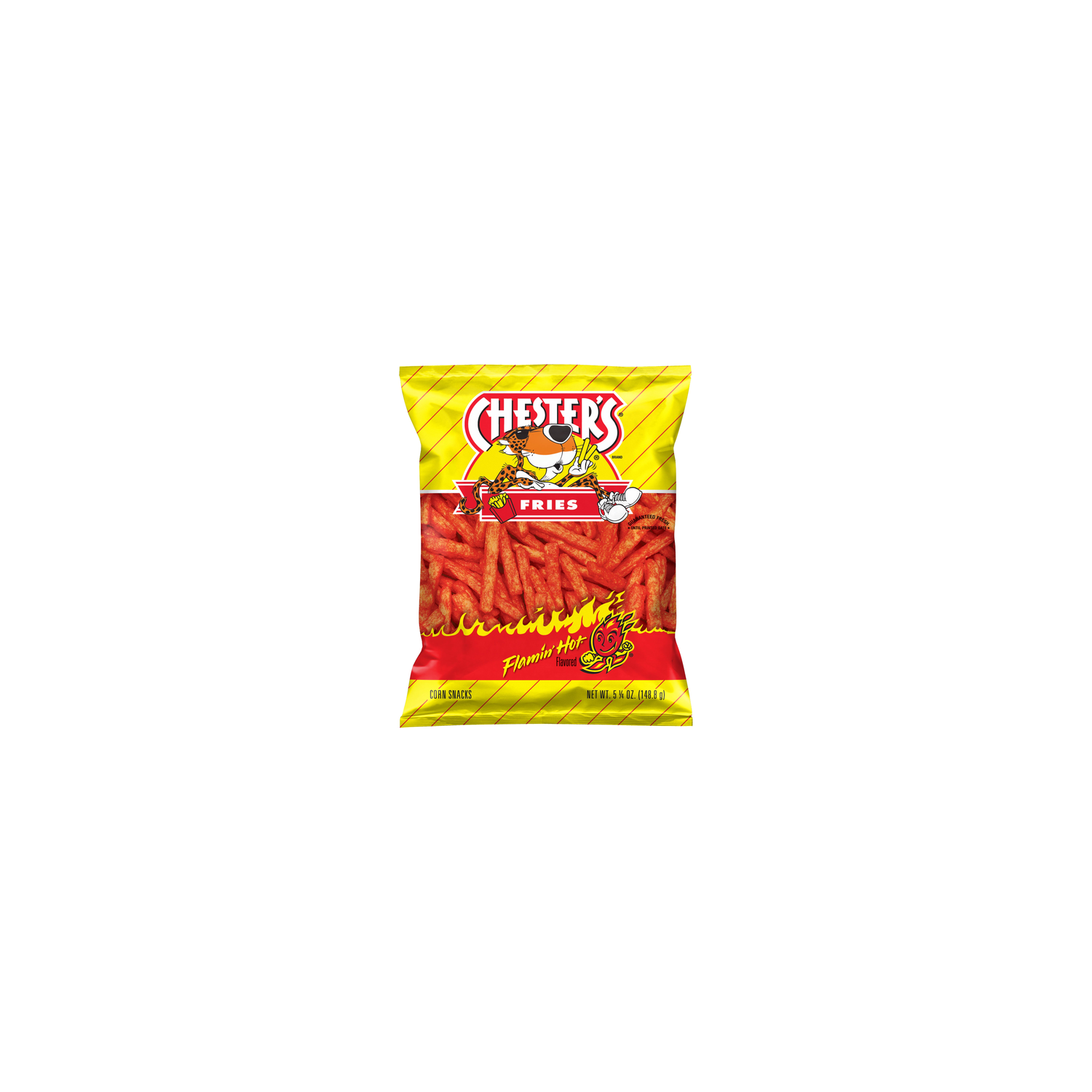 Chester's Fries Flamin' Hot Flavored Corn Snacks - 5.25 Ounce Image 1 of 3