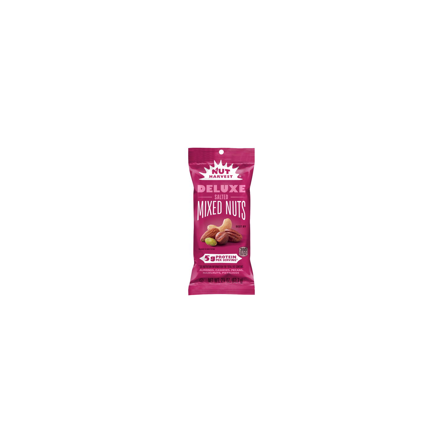 Nut Harvest Deluxe Salted Mixed Nuts - 2.25 Ounce Image 1 of 3