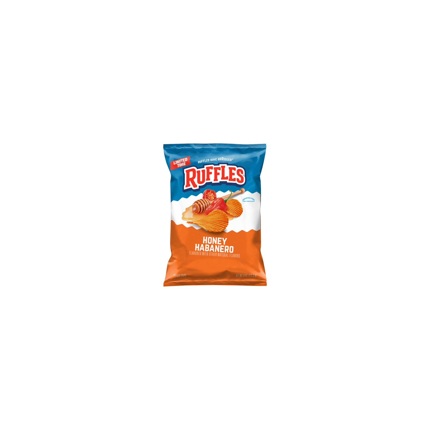 Ruffles Potato Chips Honey Habanero - 8 Ounce Image 1 of 3