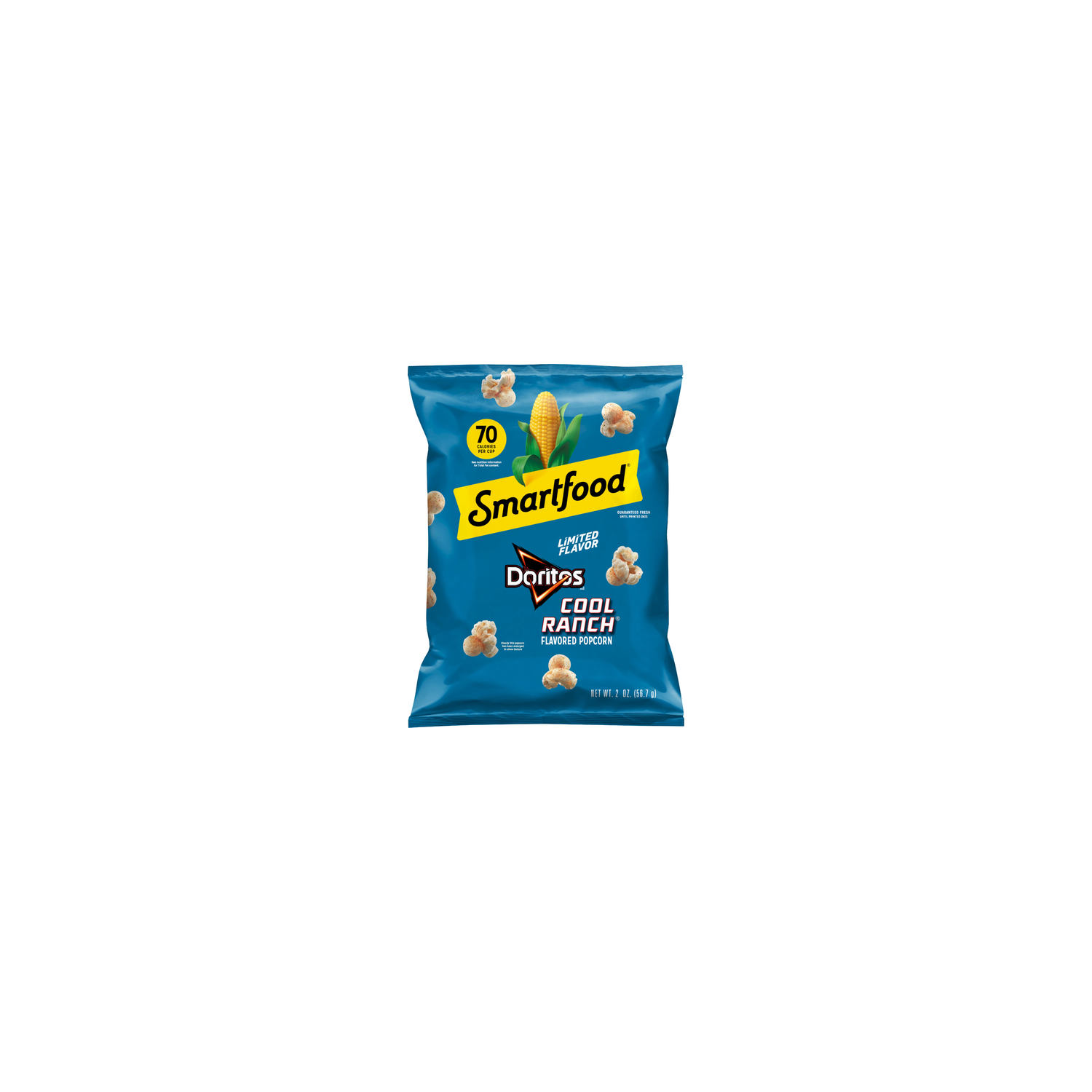 Smartfood Popcorn Doritos Cool Ranch Flavored - 2 Ounce Image 1 of 3