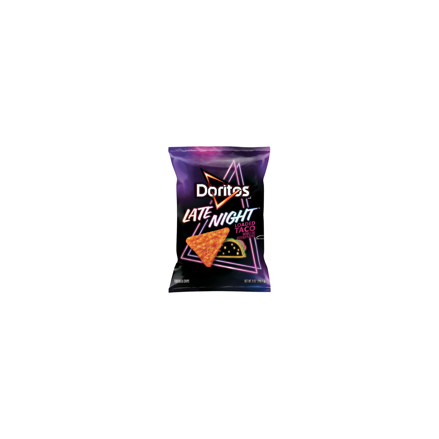 Doritos Tortilla Chips Late Night Loaded Taco - 9 Ounce Image 1 of 3