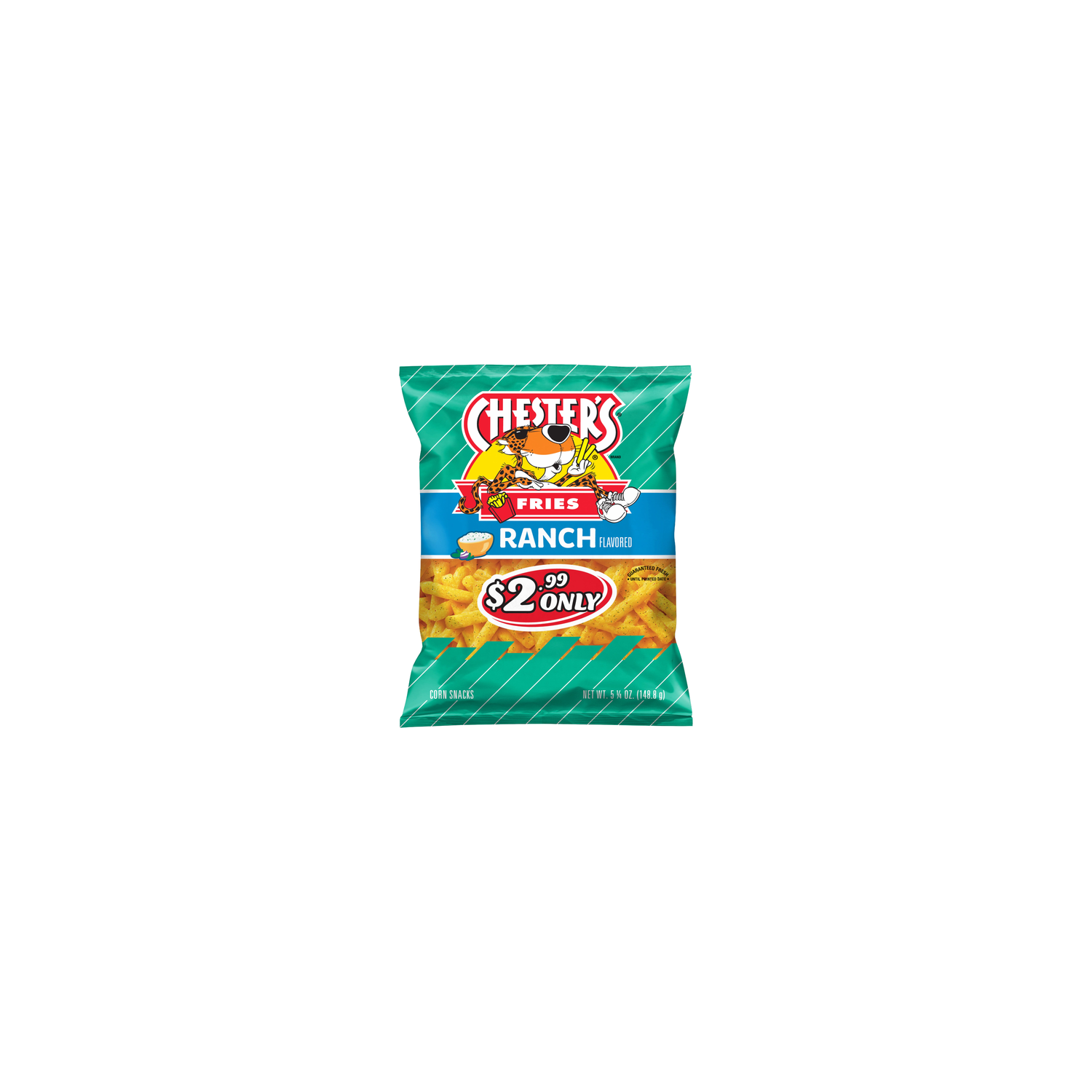 Chester's Ranch Flavored Fries Corn Snacks - 5.25 Ounce Image 1 of 3