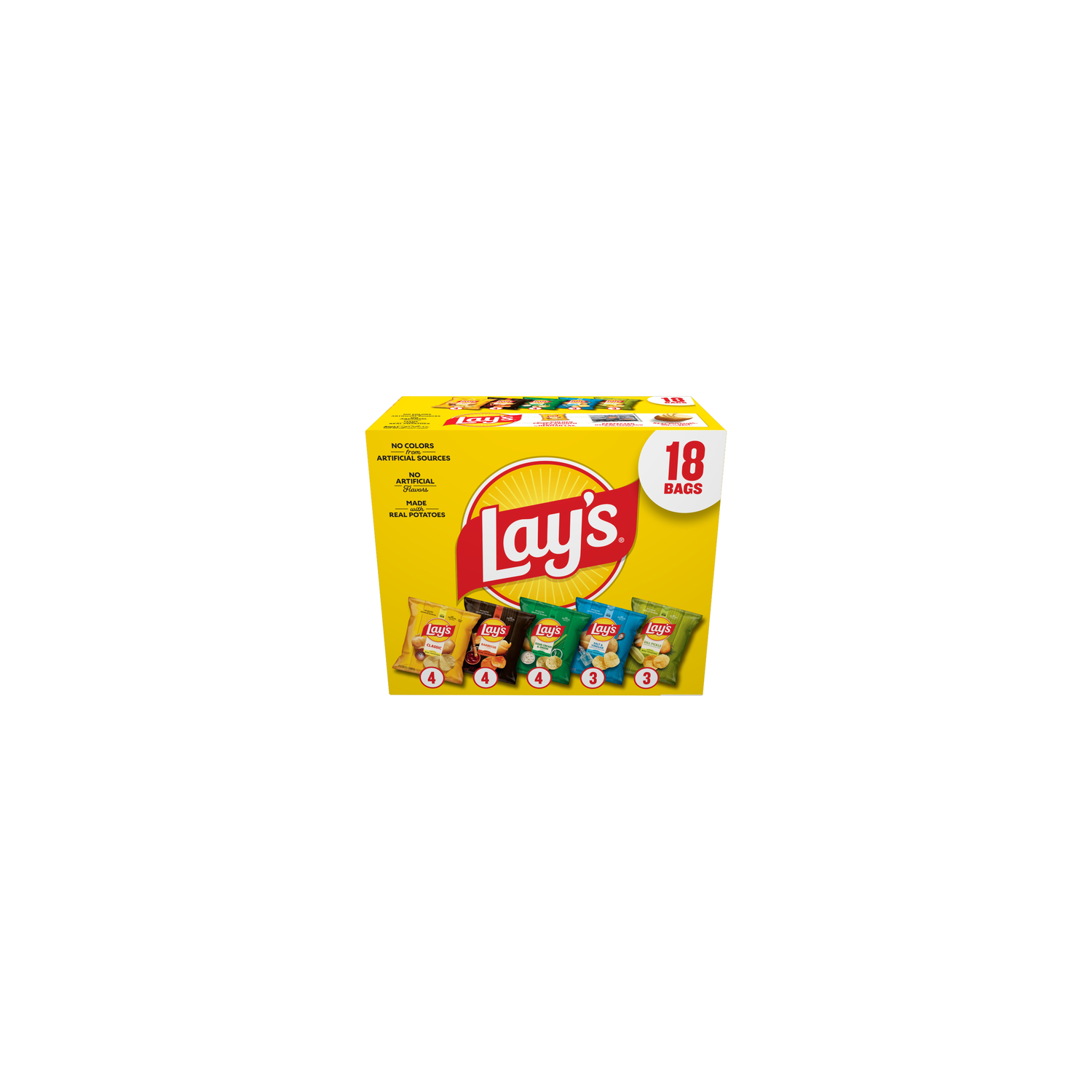 Lay's Potato Chips Variety Pack - 18 Ounce Image 1 of 3