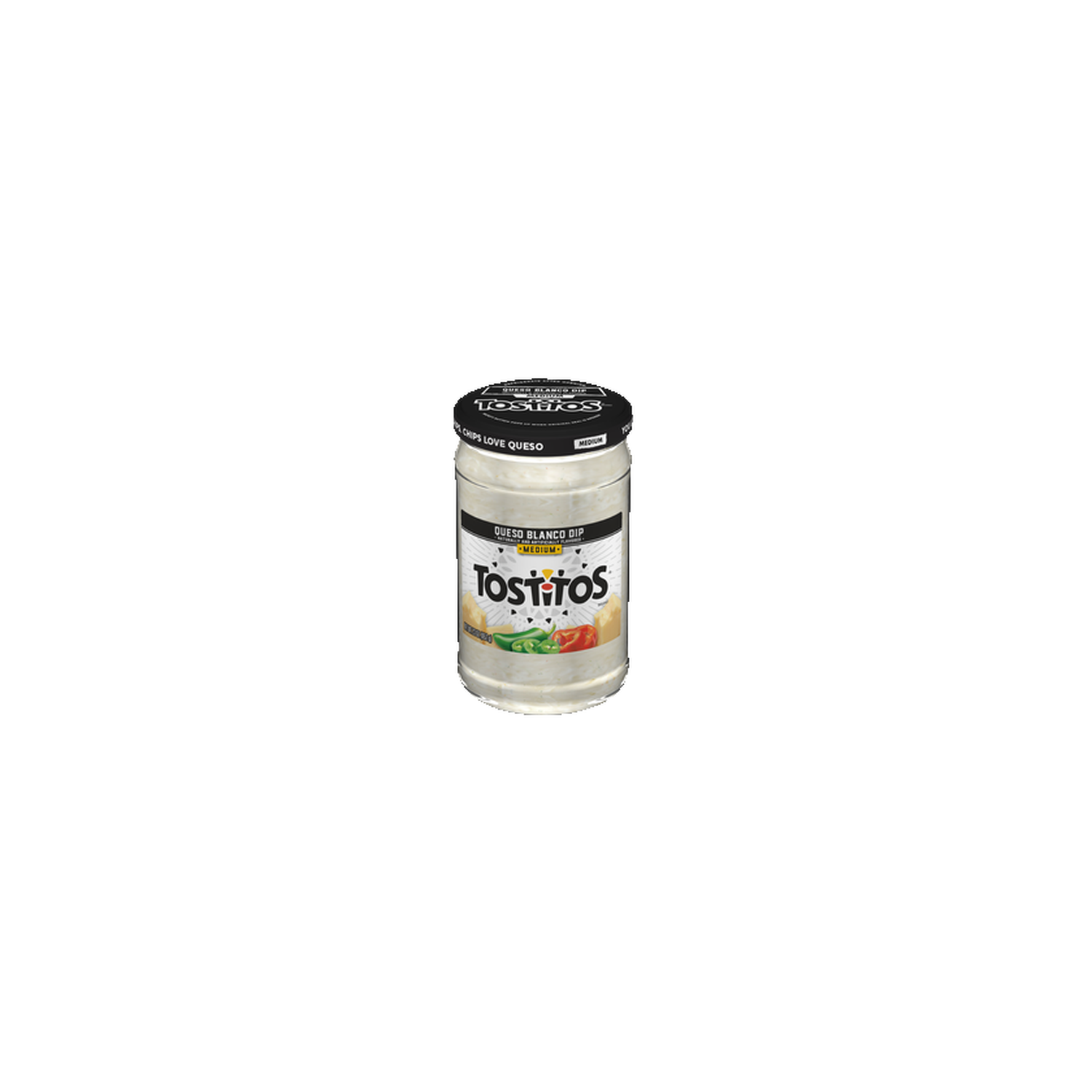 Tostitos Dip Queso Blanco Medium - 23 Ounce Image 1 of 3