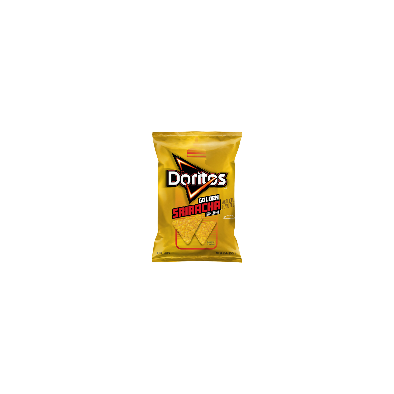 Doritos Golden Sriracha Flavored Tortilla Chips - 9.25 Ounce Image 1 of 3