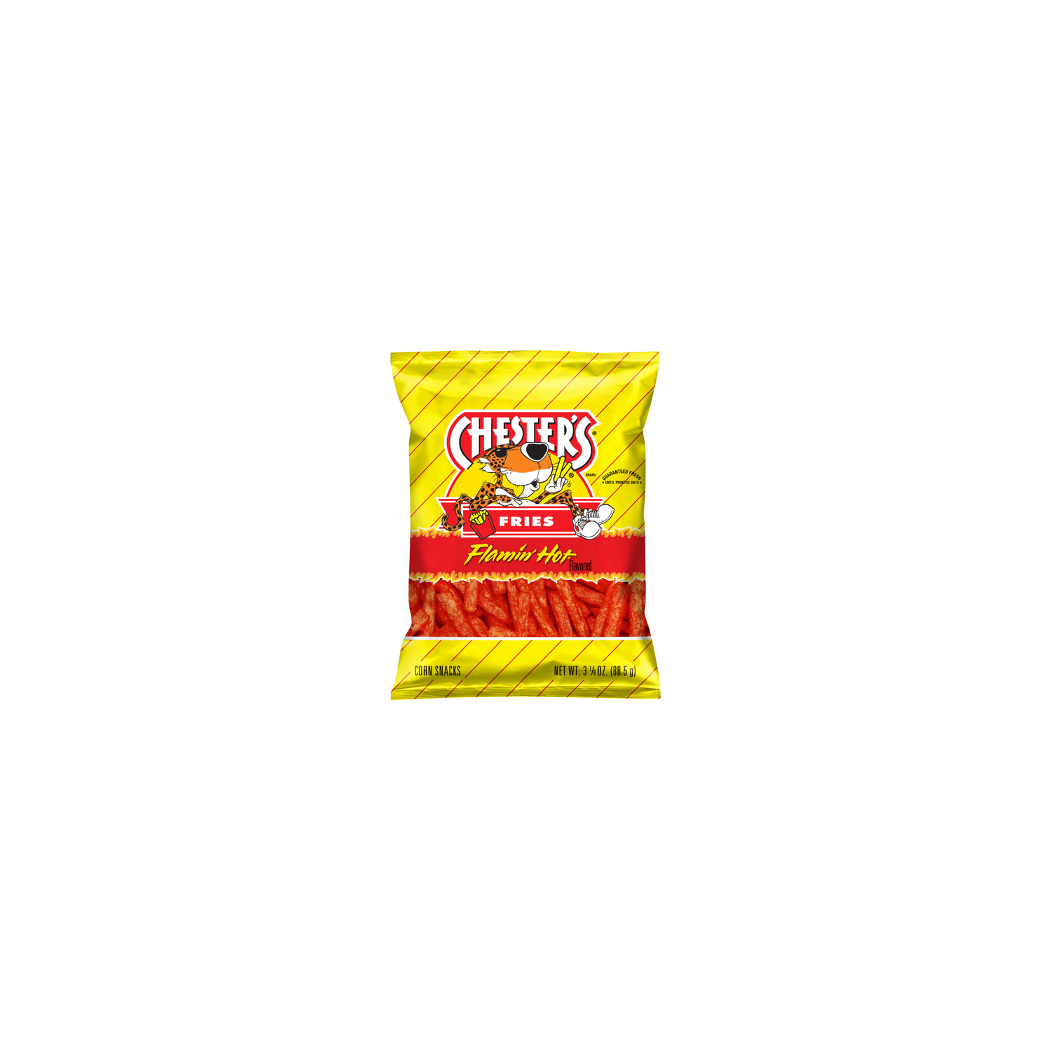 Chester's Fries Flamin' Hot Flavored Corn Snacks - 3.13 Ounce Image 1 of 3