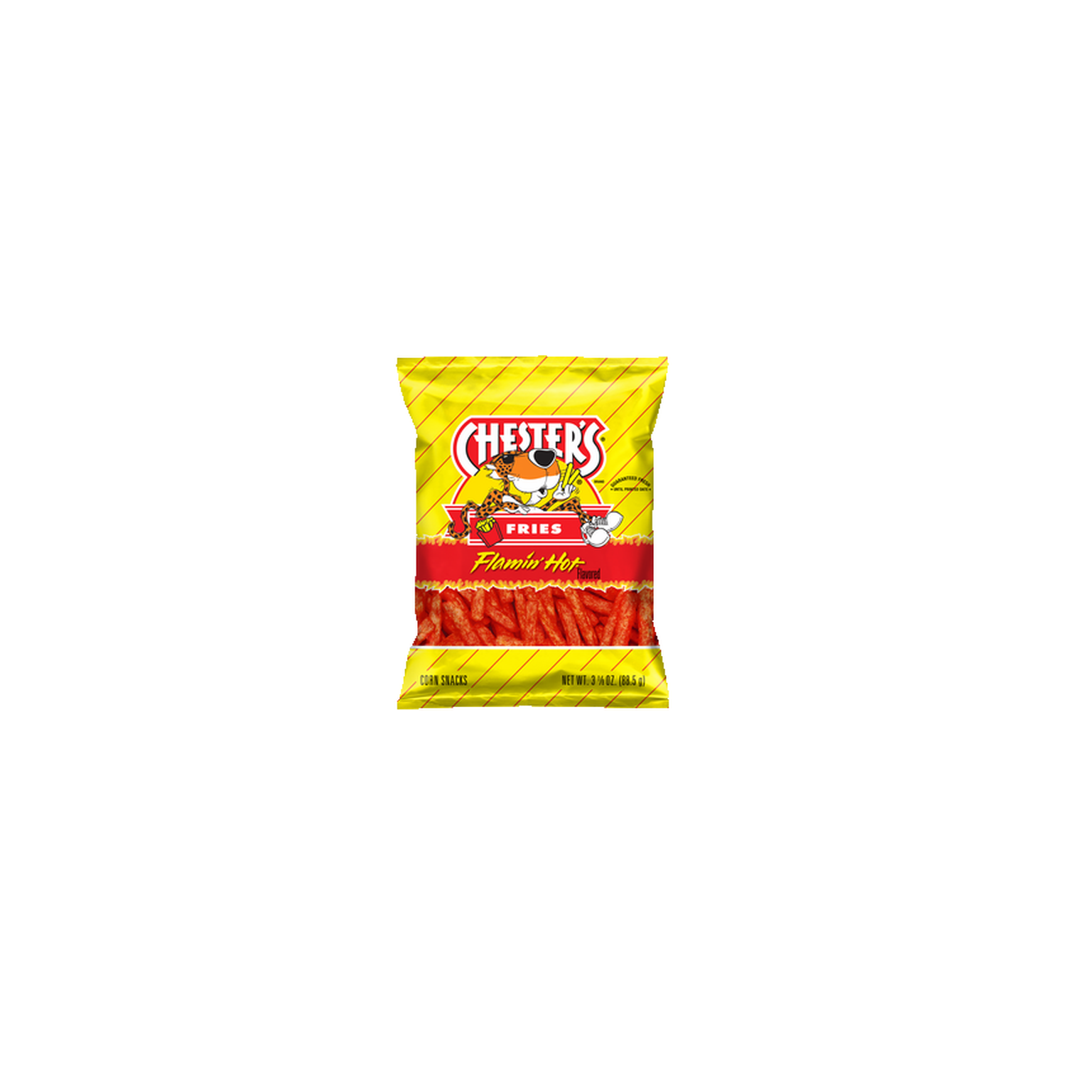 Chester's Fries Flamin' Hot Flavored Corn Snacks - 3.13 Ounce Image 1 of 3