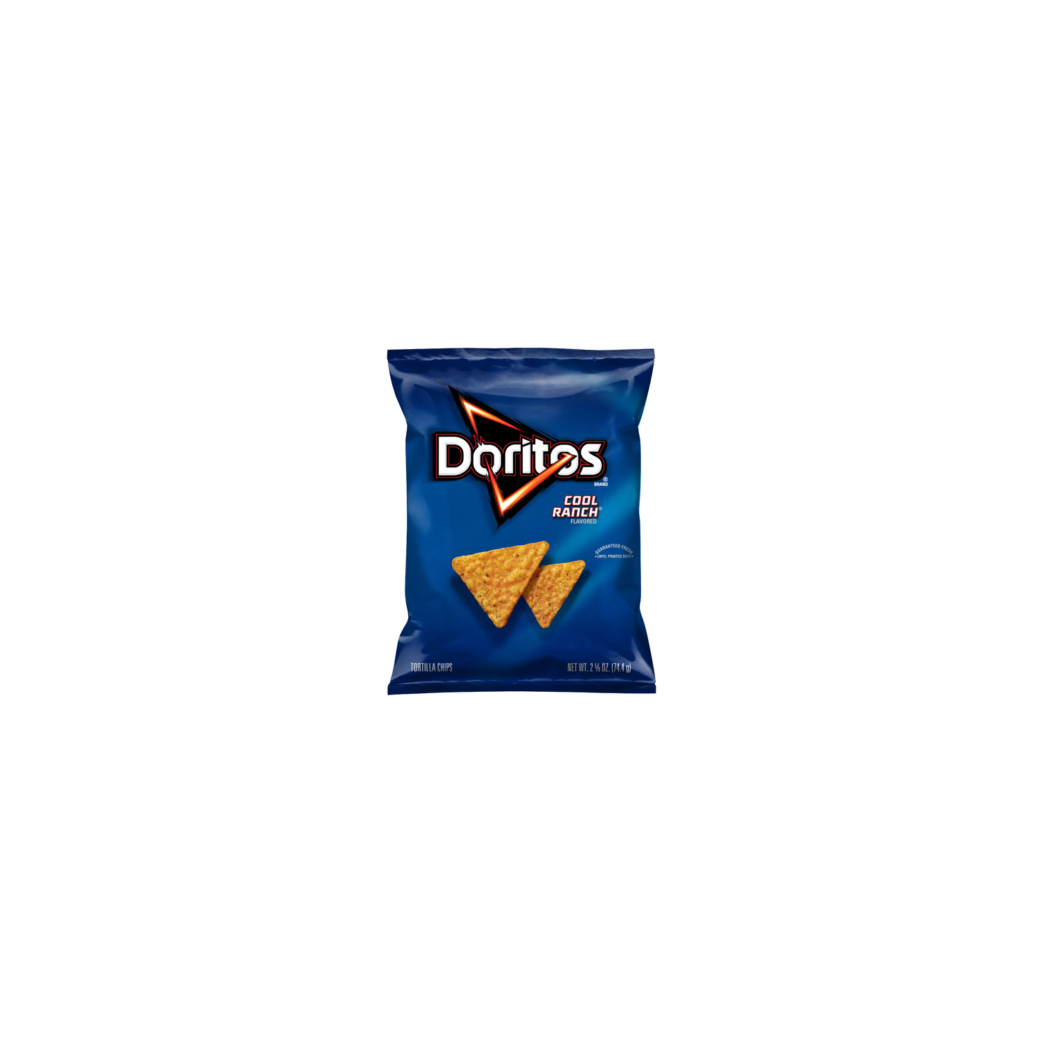Doritos Cool Ranch Tortilla Chips - 2.63 Ounce Image 1 of 3