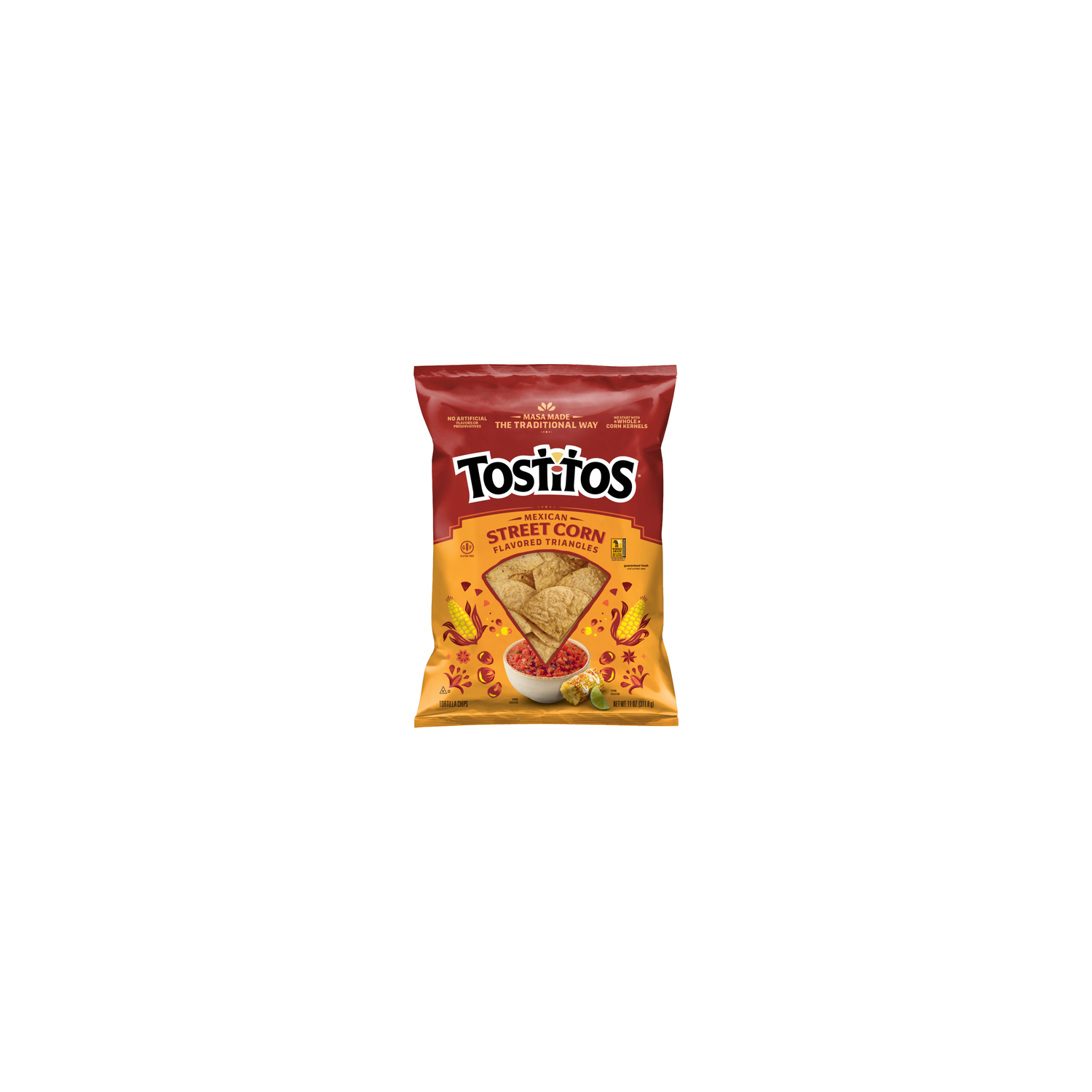Tostitos Tortilla Chips Mexican Style Street Corn Flavored - 11 Ounce Image 1 of 3