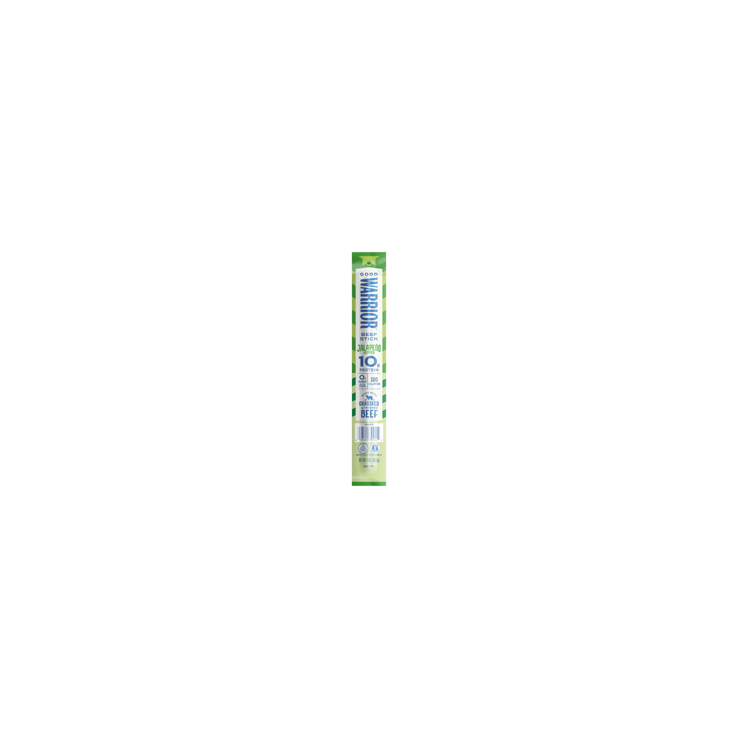Good Warrior Beef Stick Jalapeno Pepper - 1 Ounce Image 1 of 3