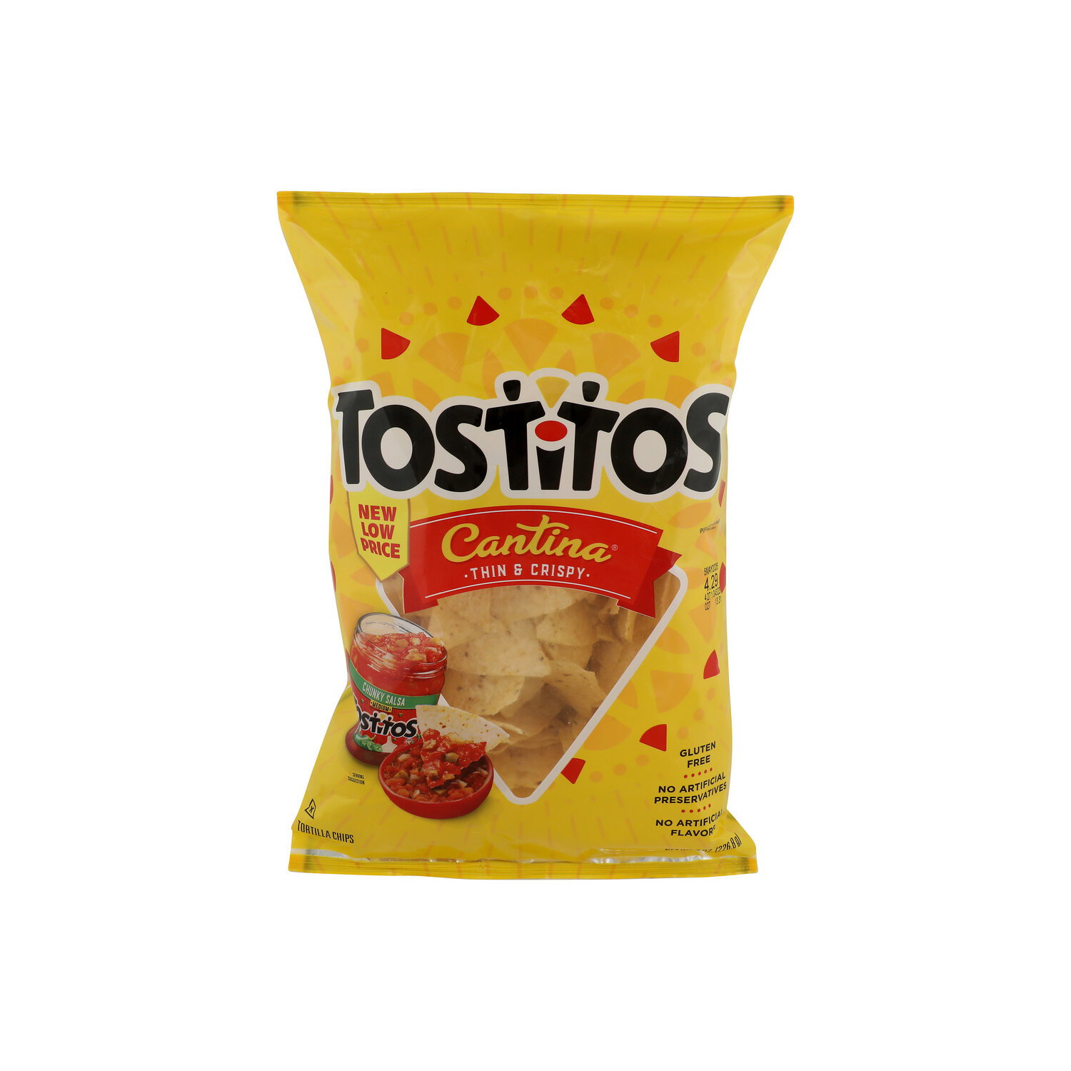 Tostitos Cantina Thin & Crispy Tortilla Chips - 8 Ounce Image 1 of 4