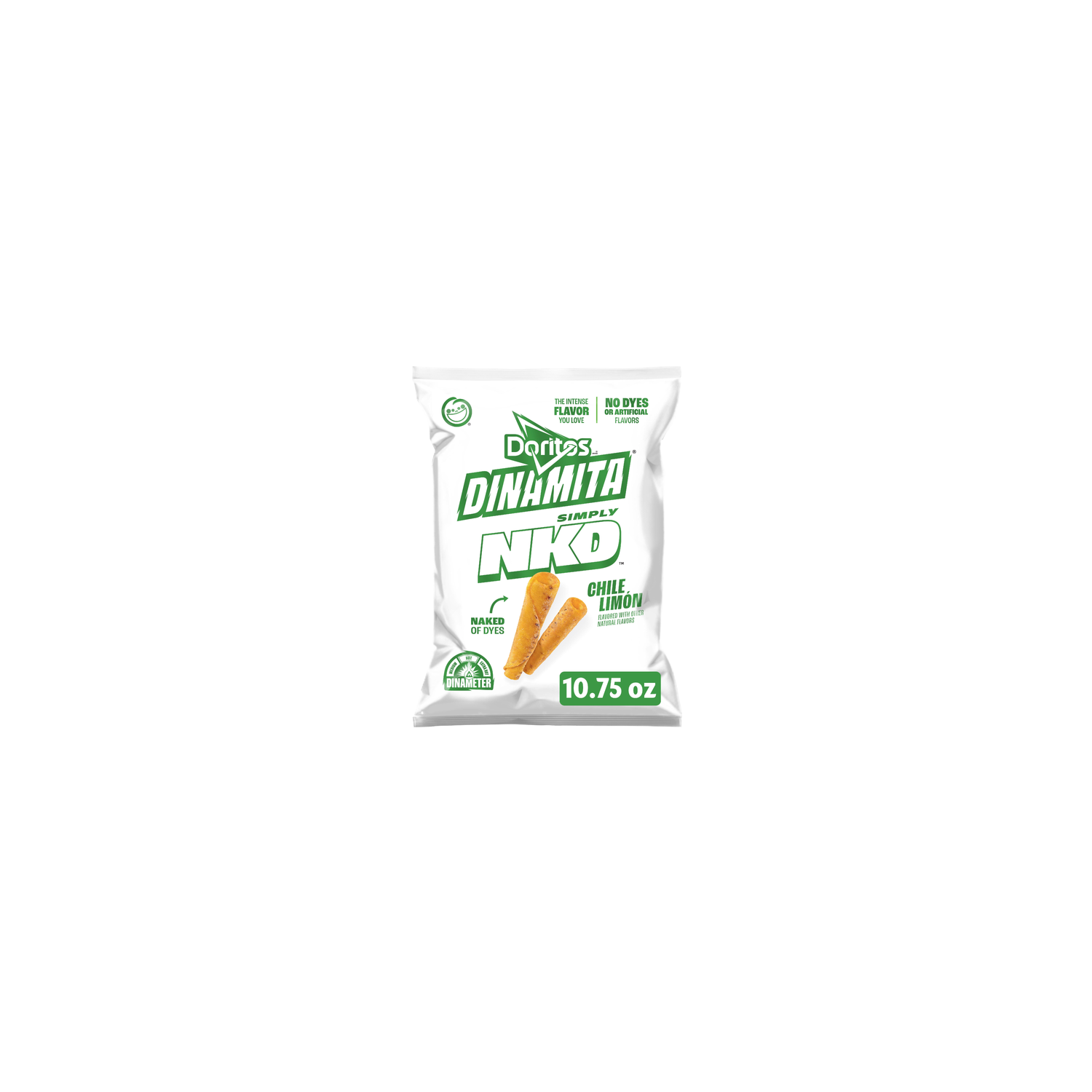 Doritos Dinamita NKD Chile Limon Rolled Tortilla Chips  - 10.75 Ounce Image 1 of 3