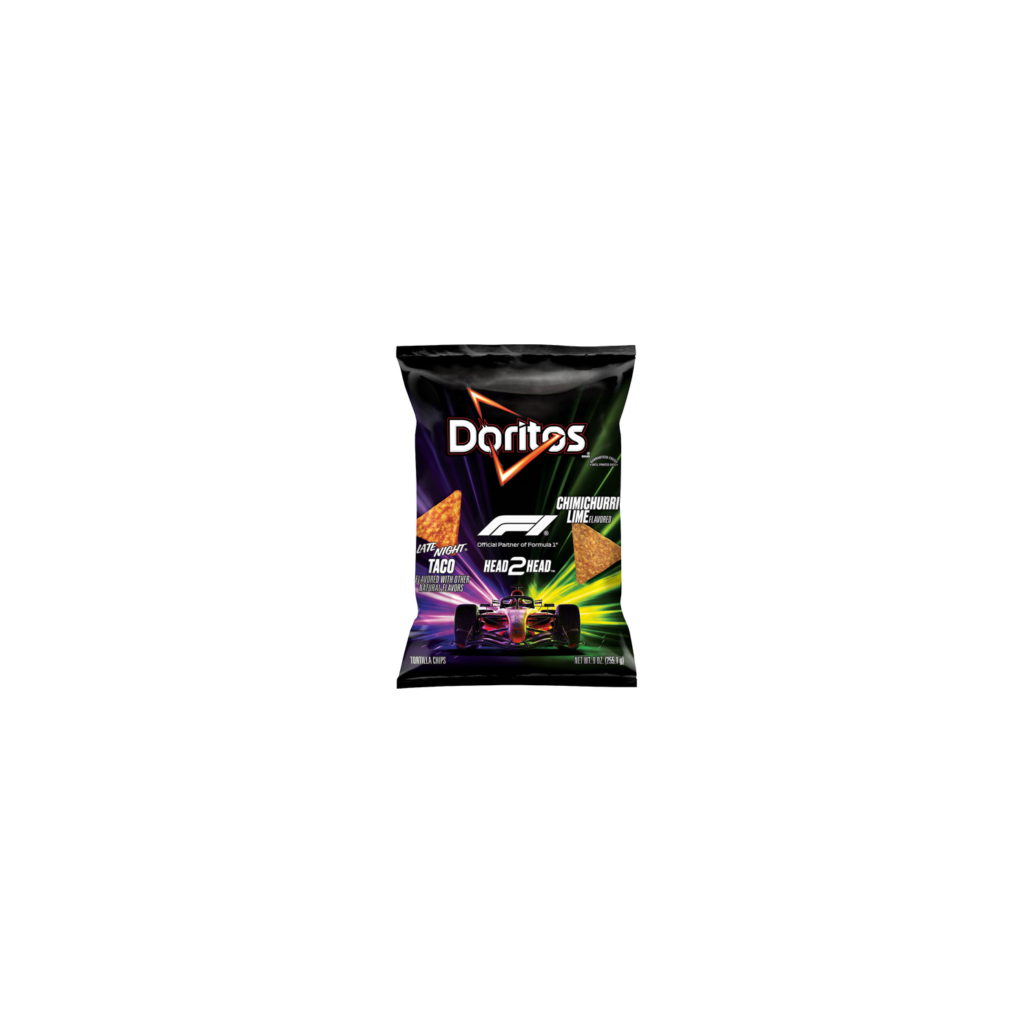 Doritos Tortilla Chips Late Night Taco And Chimichurri Lime - 9 Ounce Image 1 of 3