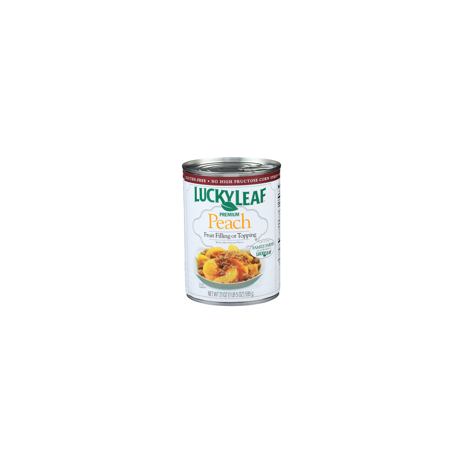 Lucky Leaf Peach Premium Fruit Filling Or Topping - 21 Ounce Image 1 of 4