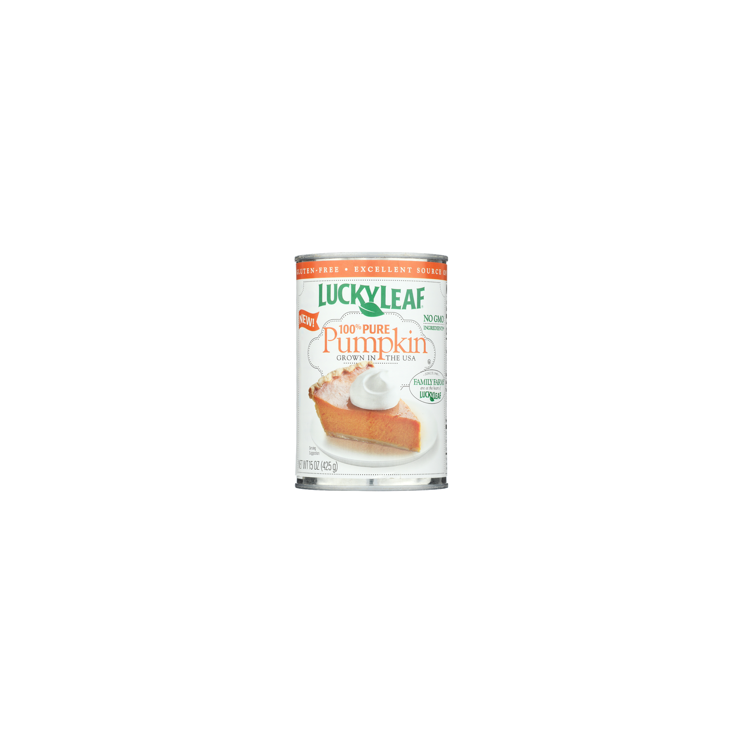 Lucky Leaf Pie Filling Pure Pumpkin - 15 Ounce Image 1 of 2