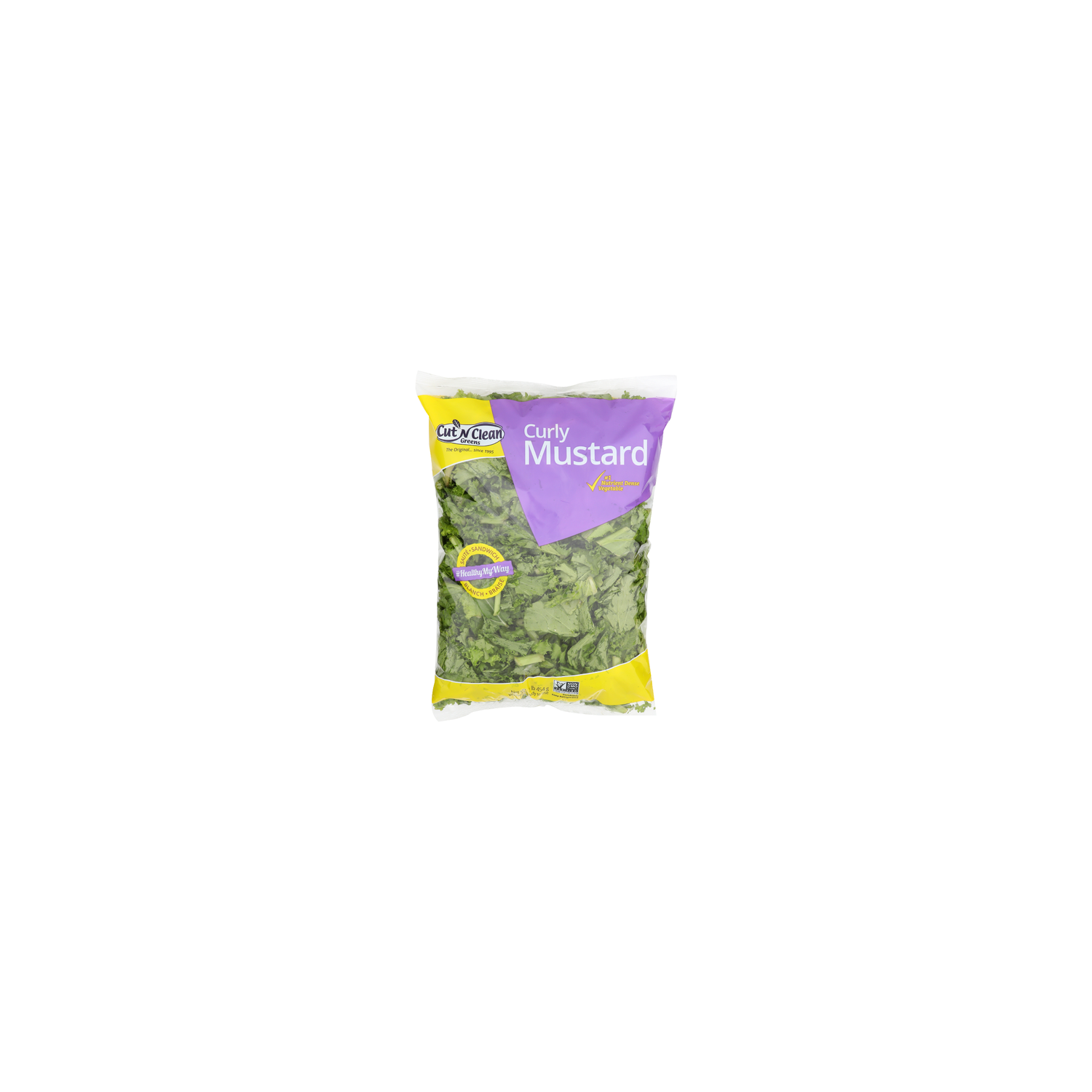 Cut N Clean Greens Curly Mustard - 1 Pound Image 1 of 3