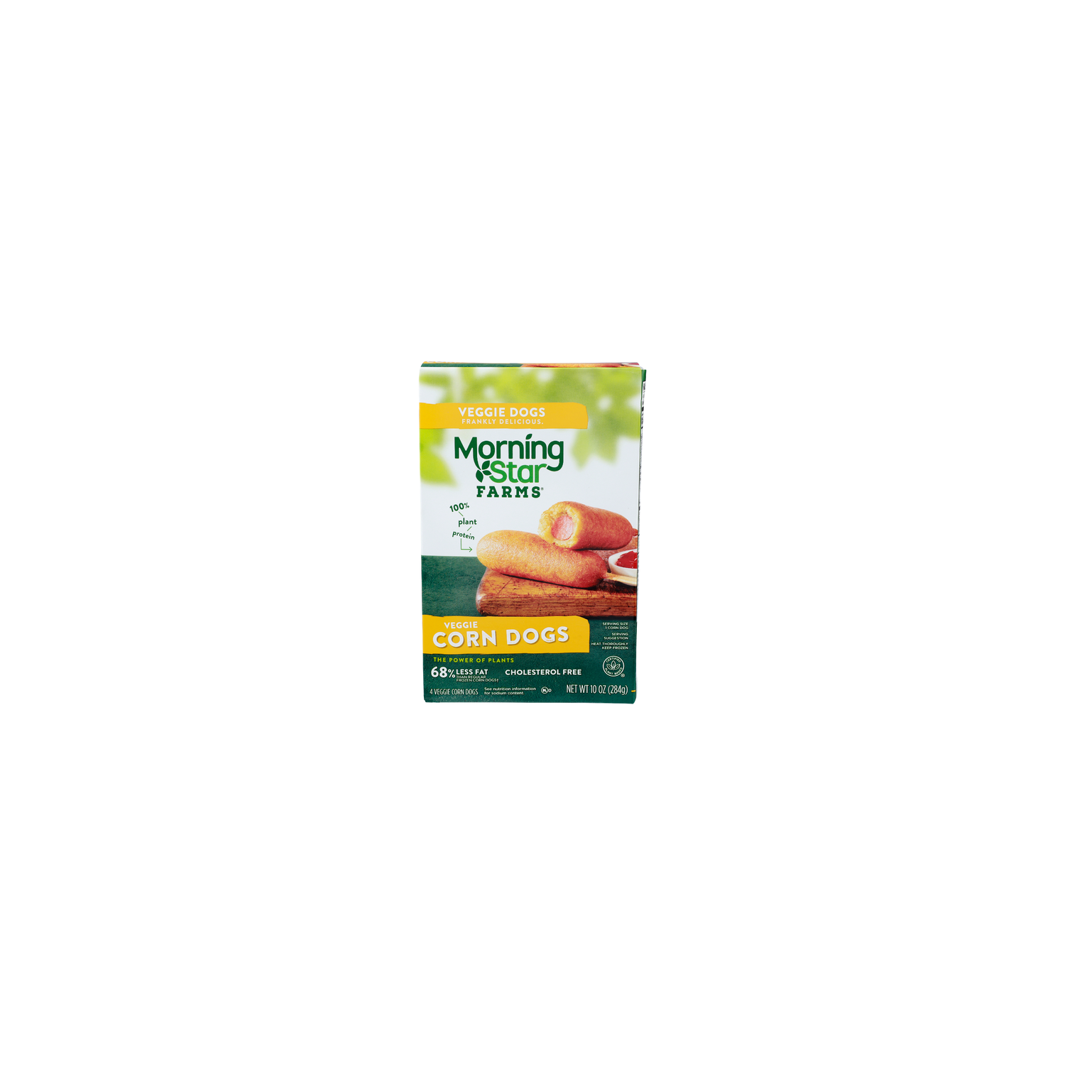 Morning Star Farms Veggie Corn Dogs Morningstar Farm - 2.5 Ounce - 4 Count Image 1 of 4
