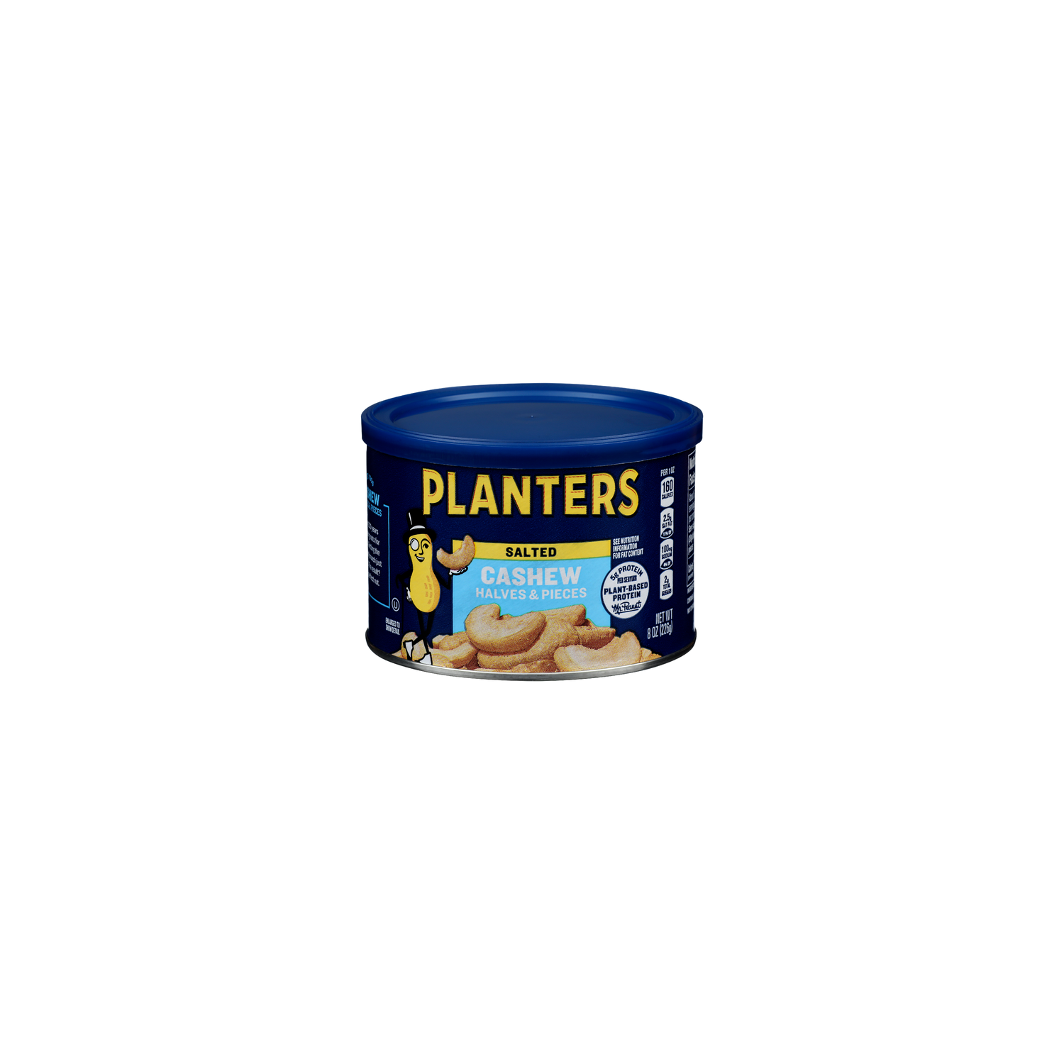Planters Salted Halves & Pieces Cashew - 8 Ounce Image 1 of 4