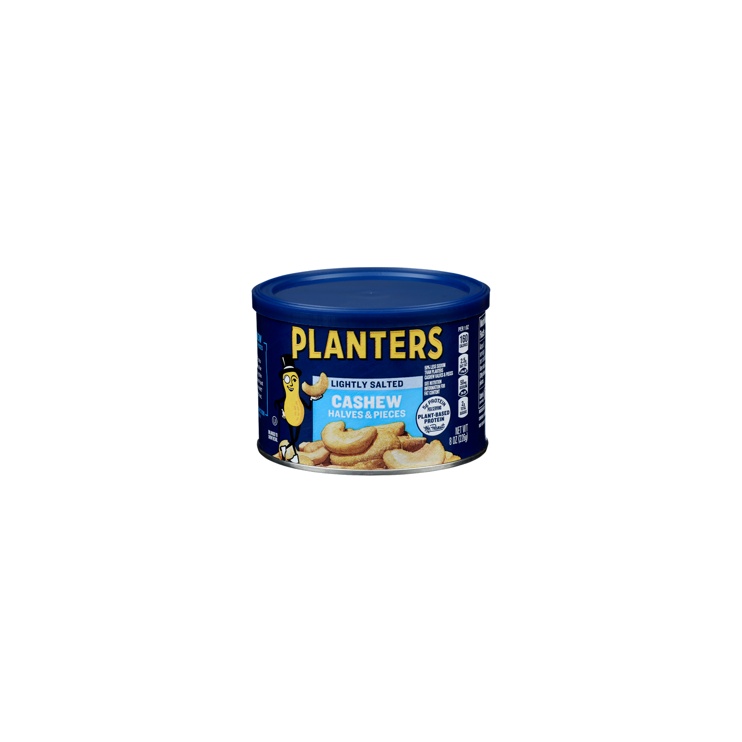 Planters Lightly Salted Halves & Pieces Cashew - 8 Ounce Image 1 of 4